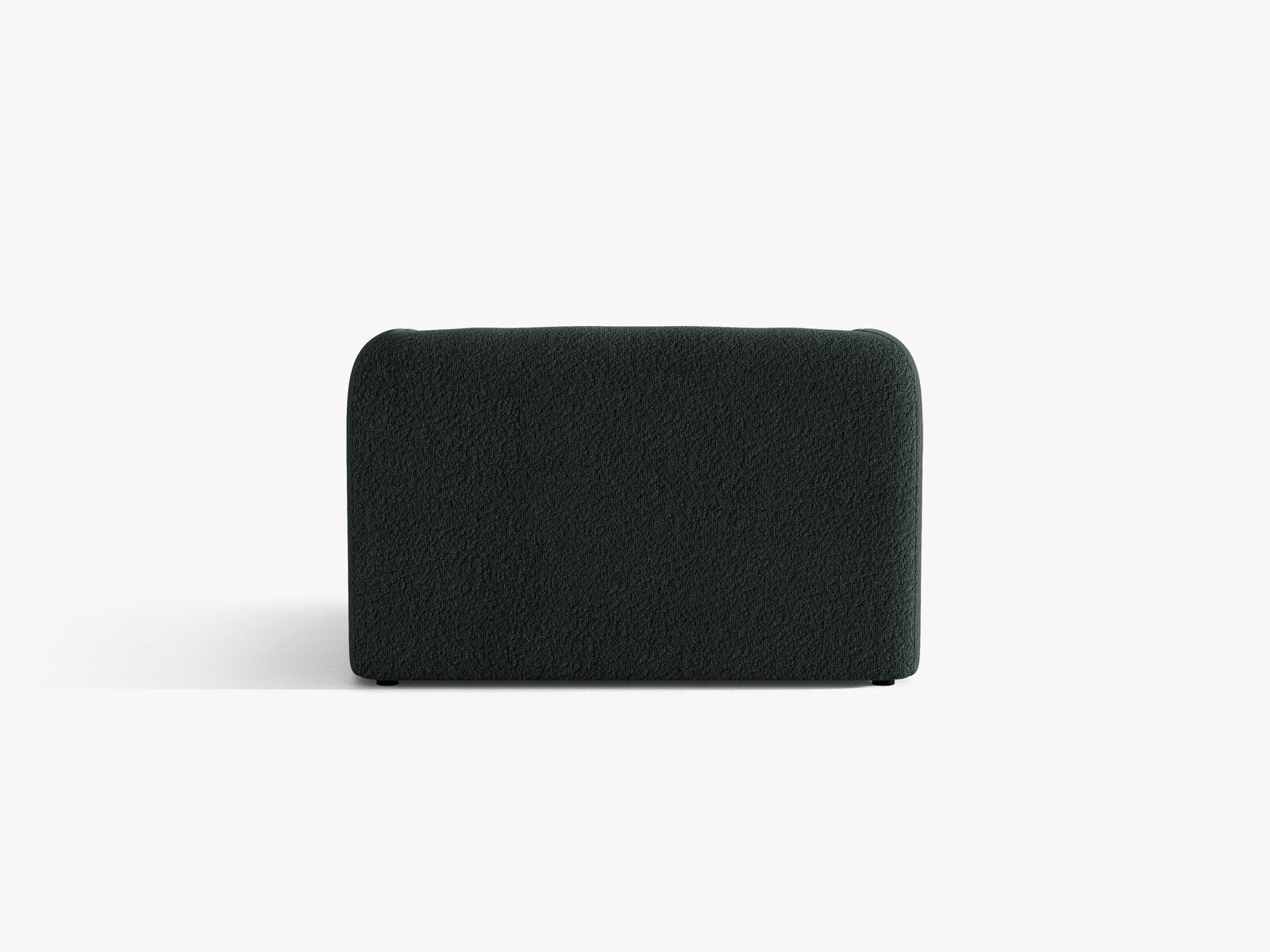 Micadoni Sessel Miley 1-Sitzer Boucle Baloo Schwarz