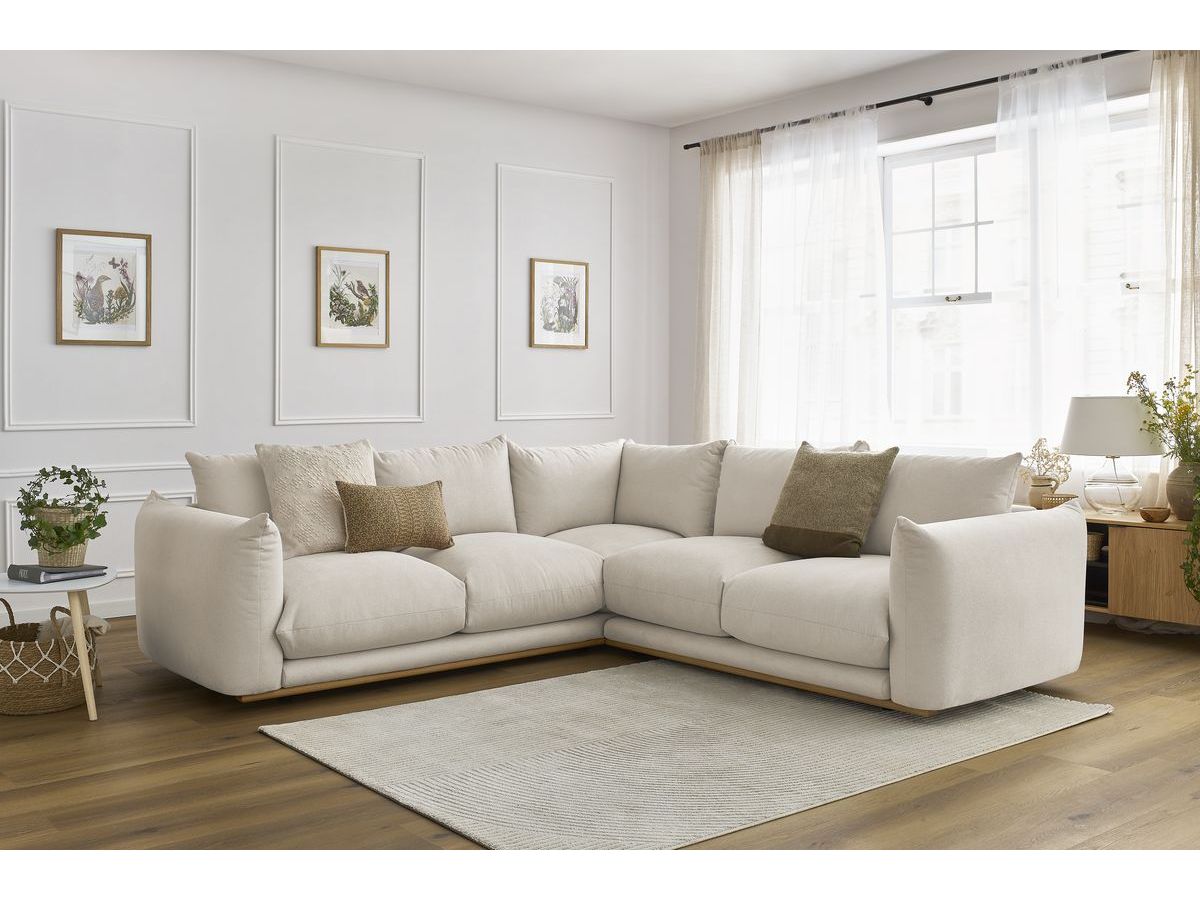 Bobochic Ernest Ecksofa Stoff Beige