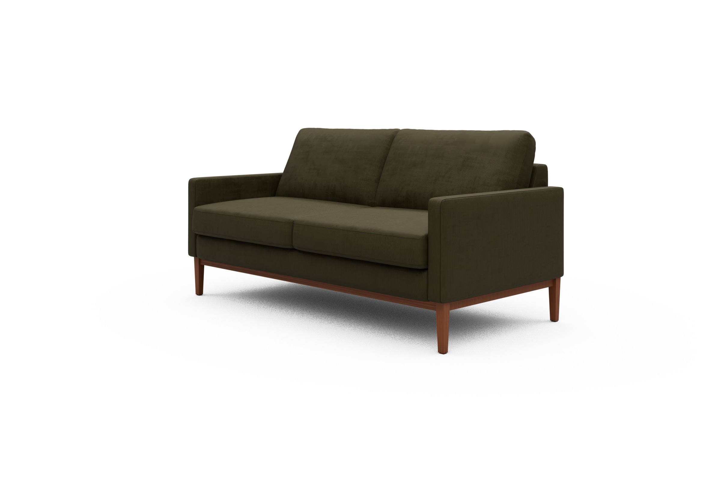 Sofa Bodo 2,5-Sitzer Cordufine-Pine-Green