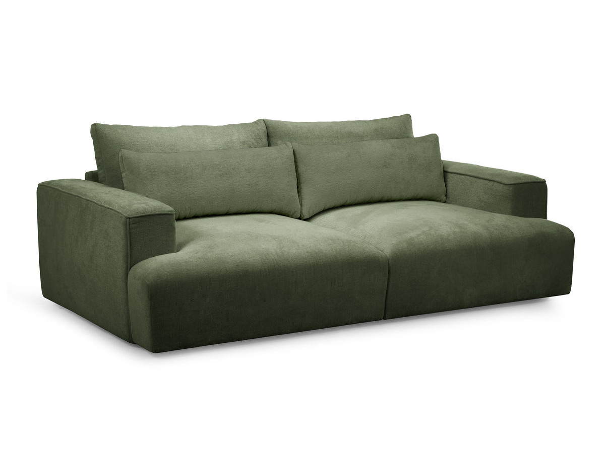 Bobochic Twiny Sofa 3-Sitzer Stoff Grün