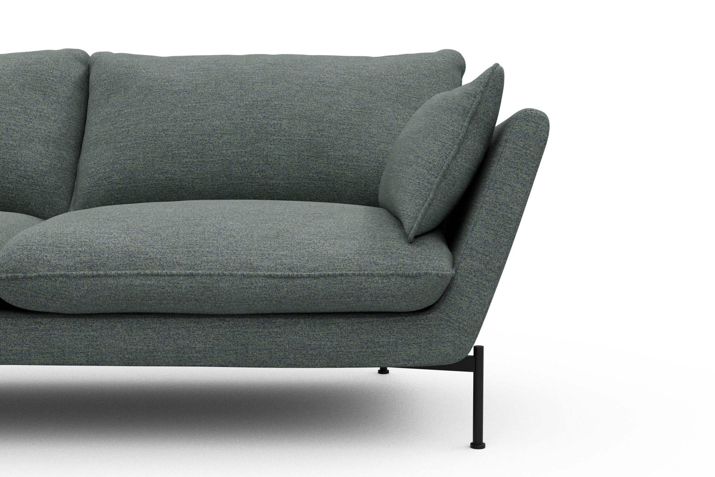 Sofa Anton 3-Sitzer Carreno-Ice-Blue
