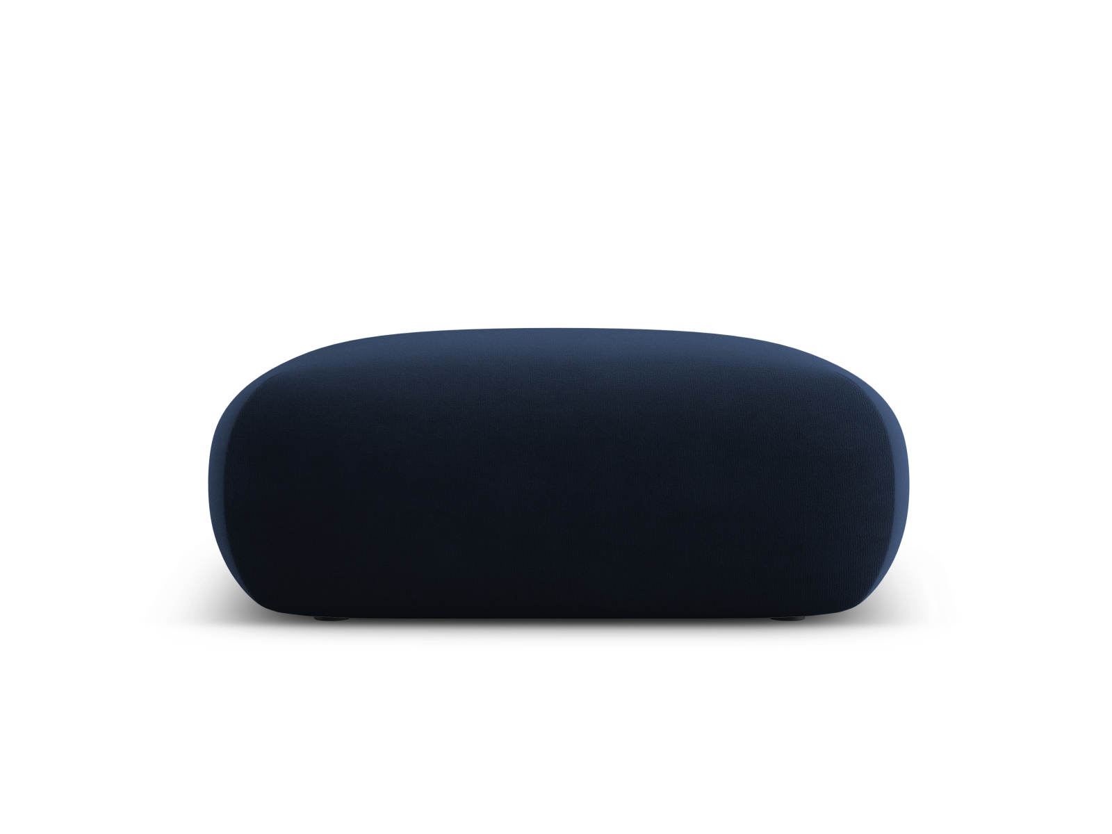 Cosmopolitan Design Pouf Nolio große Version Samt Casino Königsblau