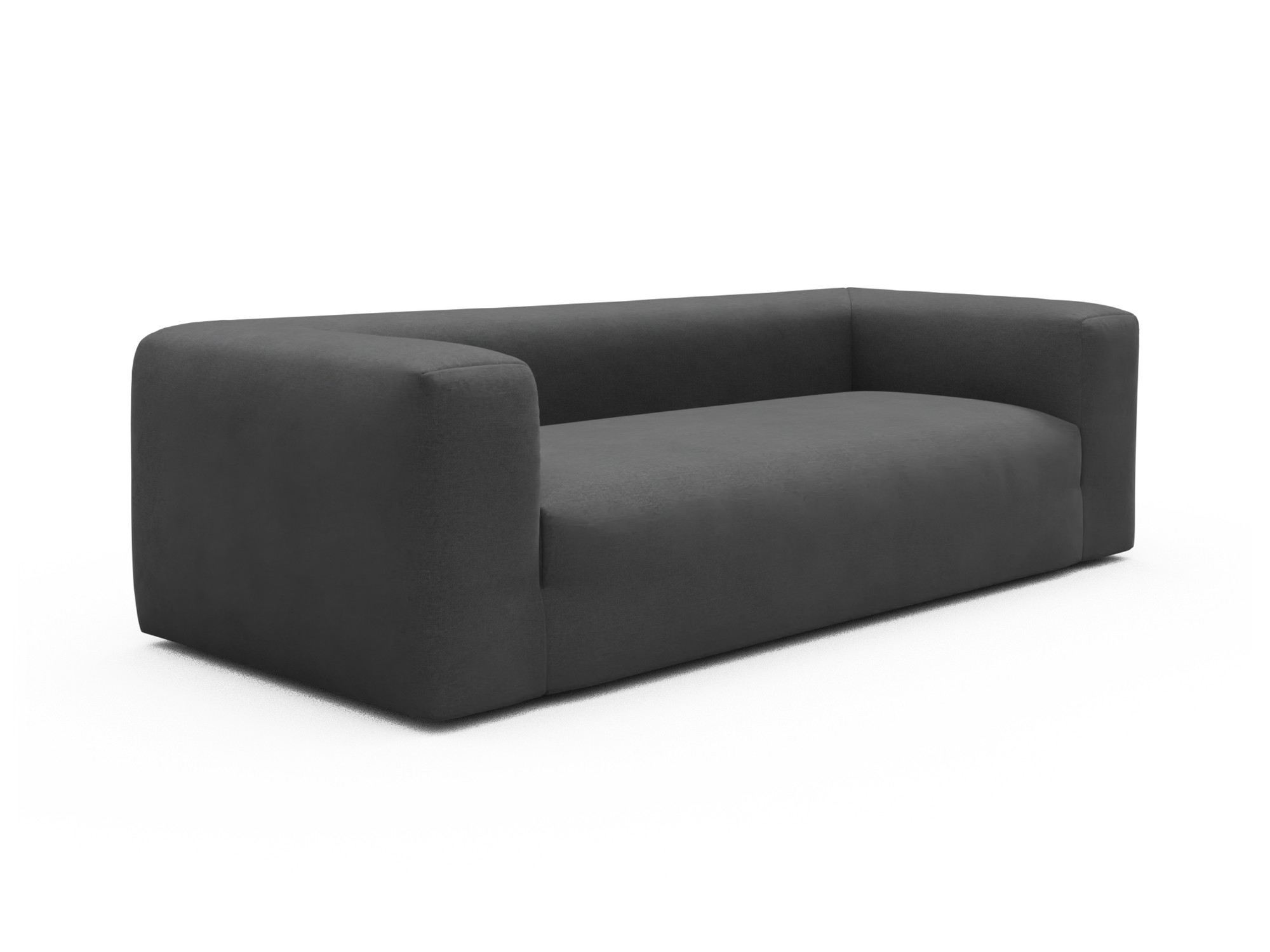 Skandi Home Sofa Fred 3-Sitzer Satya-Zinc moebelfaktor