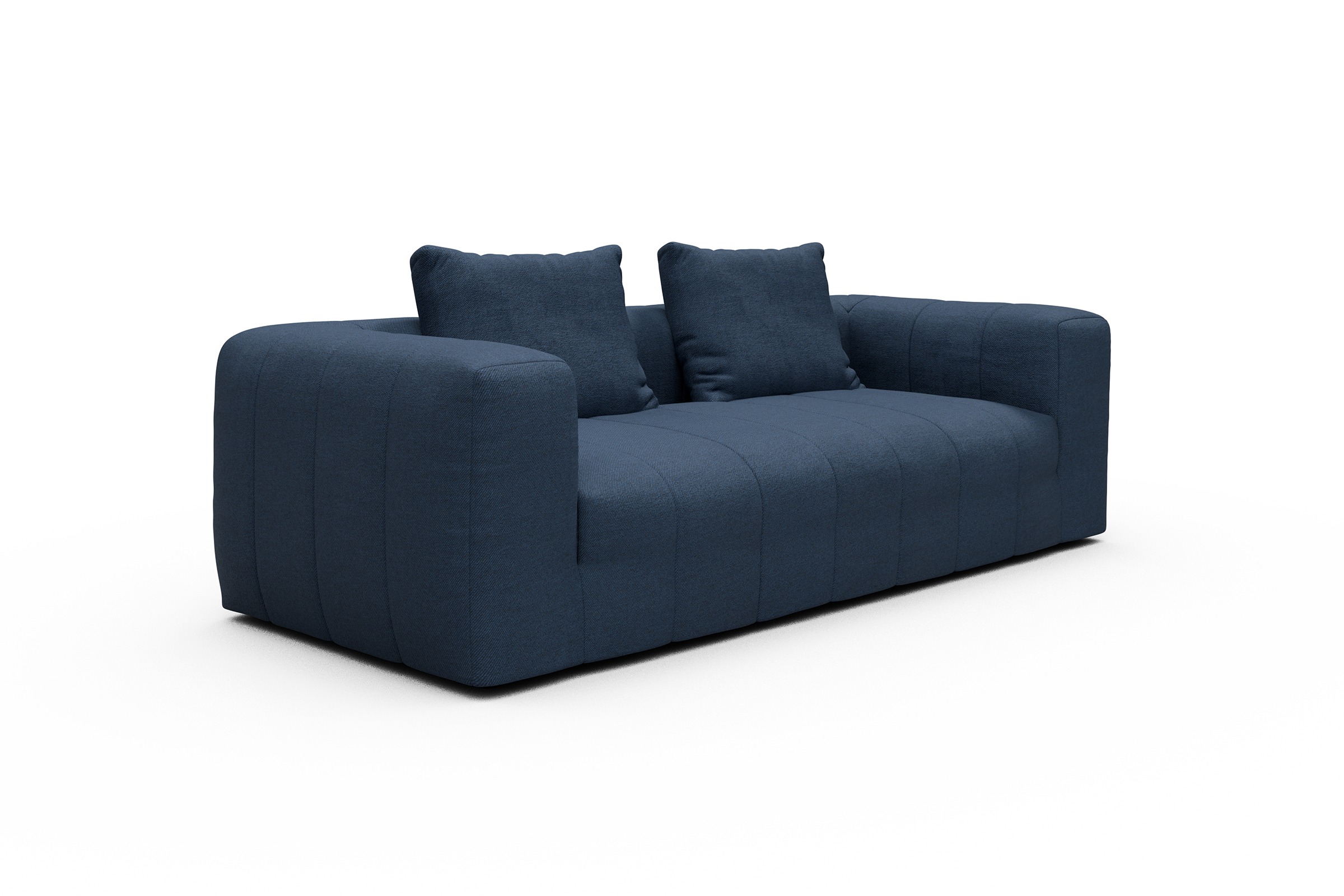 Sofa Hugo 3-Sitzer Weda-Blue