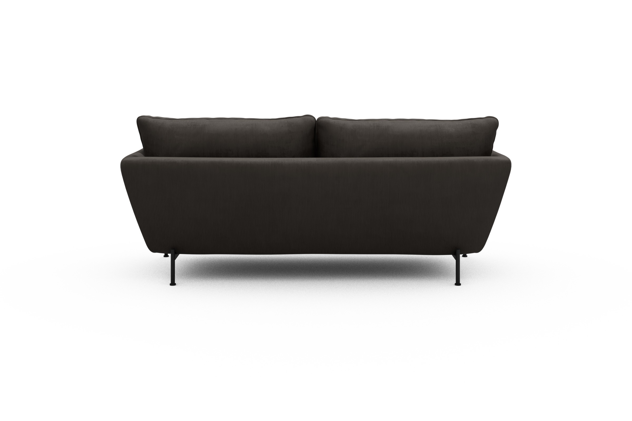 Sofa Anton 2-Sitzer Cordufine-Taupe