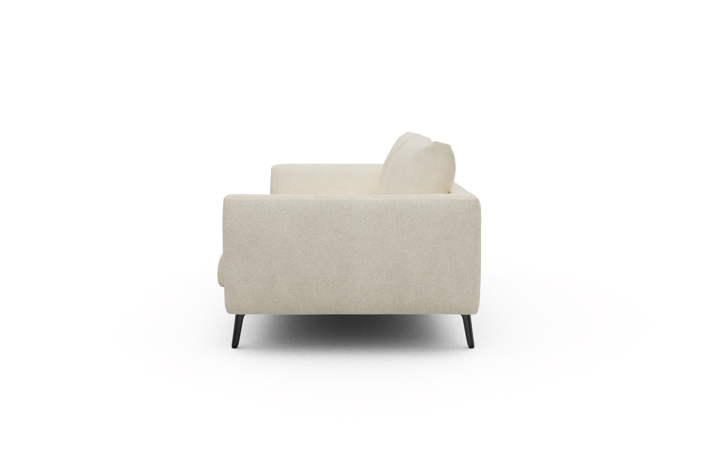 Sofa Karl 3-Sitzer Boucle-Off-White