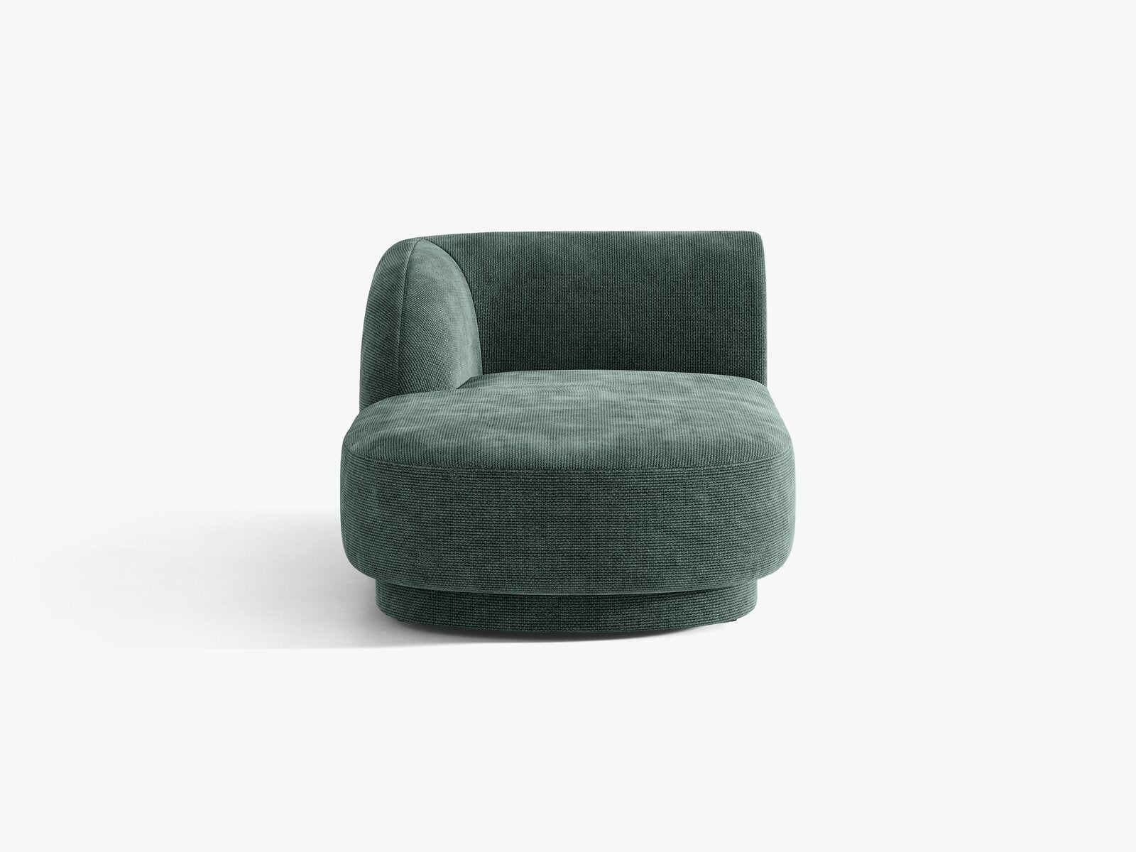 Micadoni Modul Miley 2-Sitzer Links Chenille Haga Petrol
