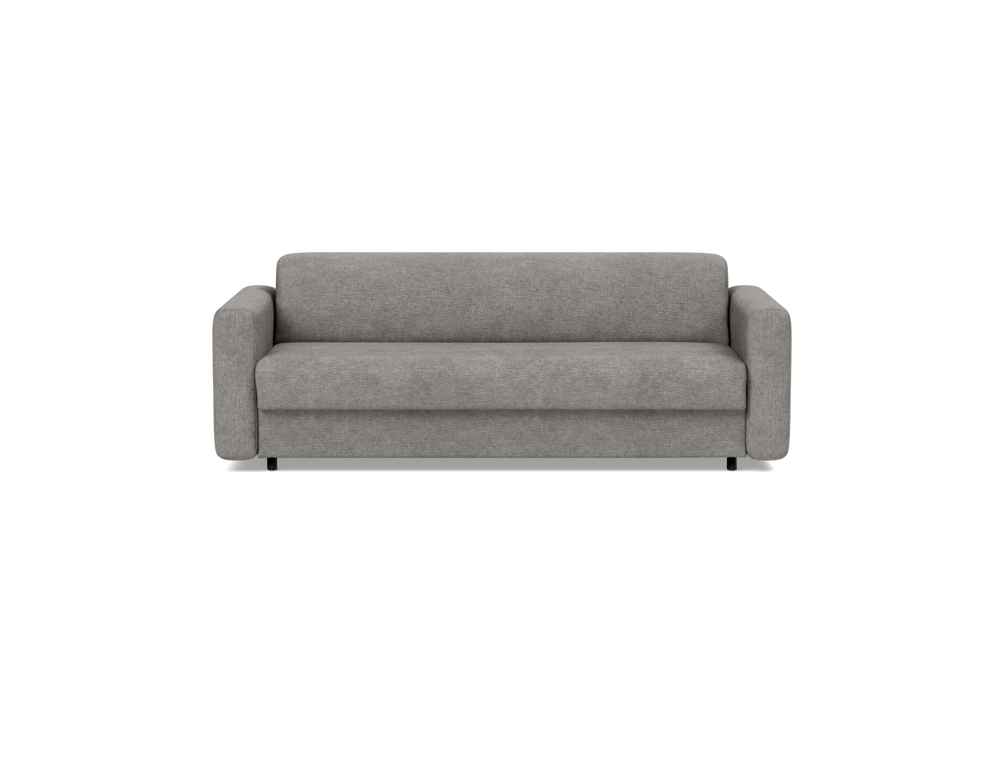 Schlafsofa Killian mit Taschenfederkernmatratze 160 Flachgewebe Avella 282-Warm-Grey