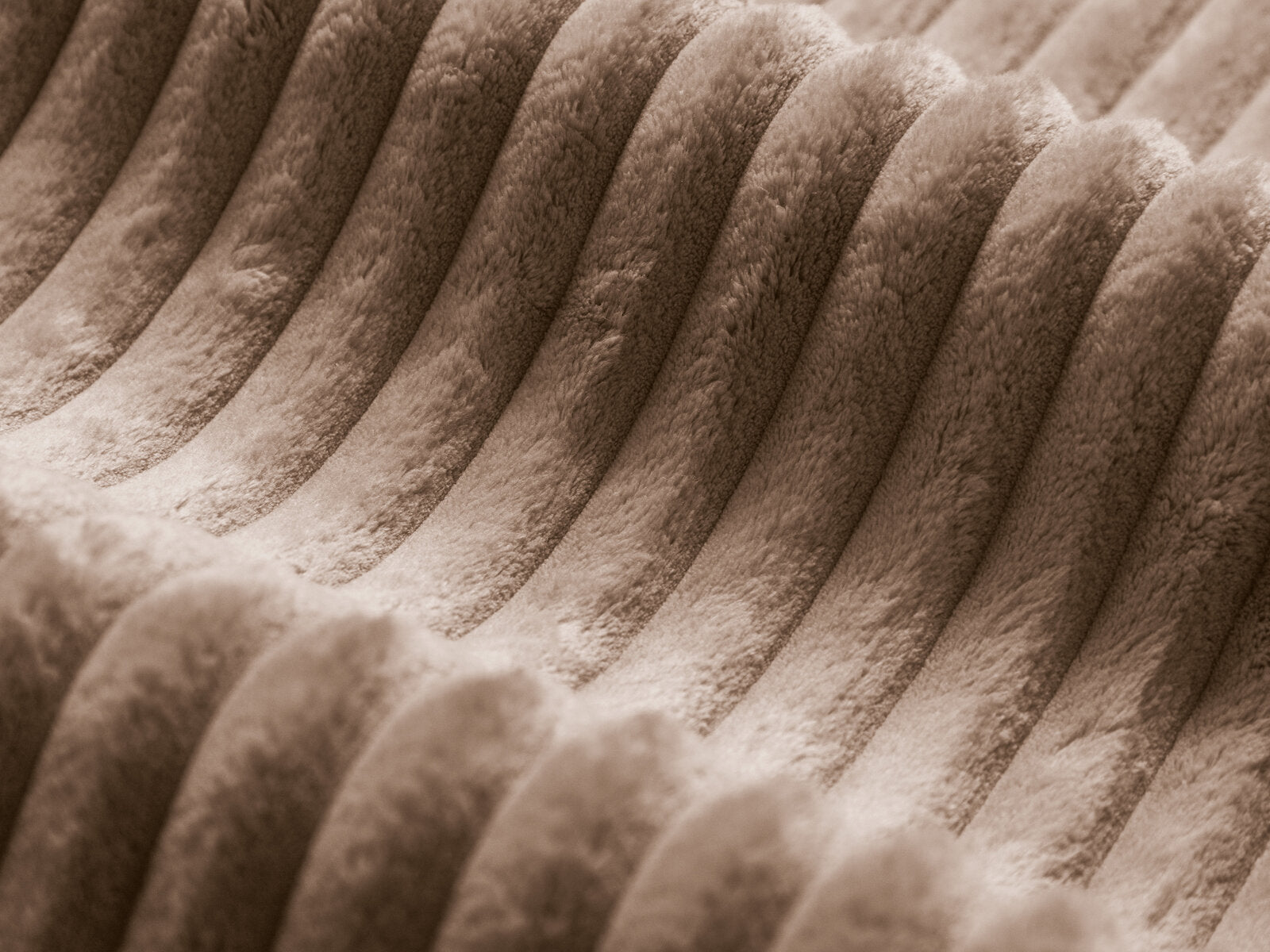 Micadoni Sofa Martina 3-Sitzer Kord Tilia Eichel