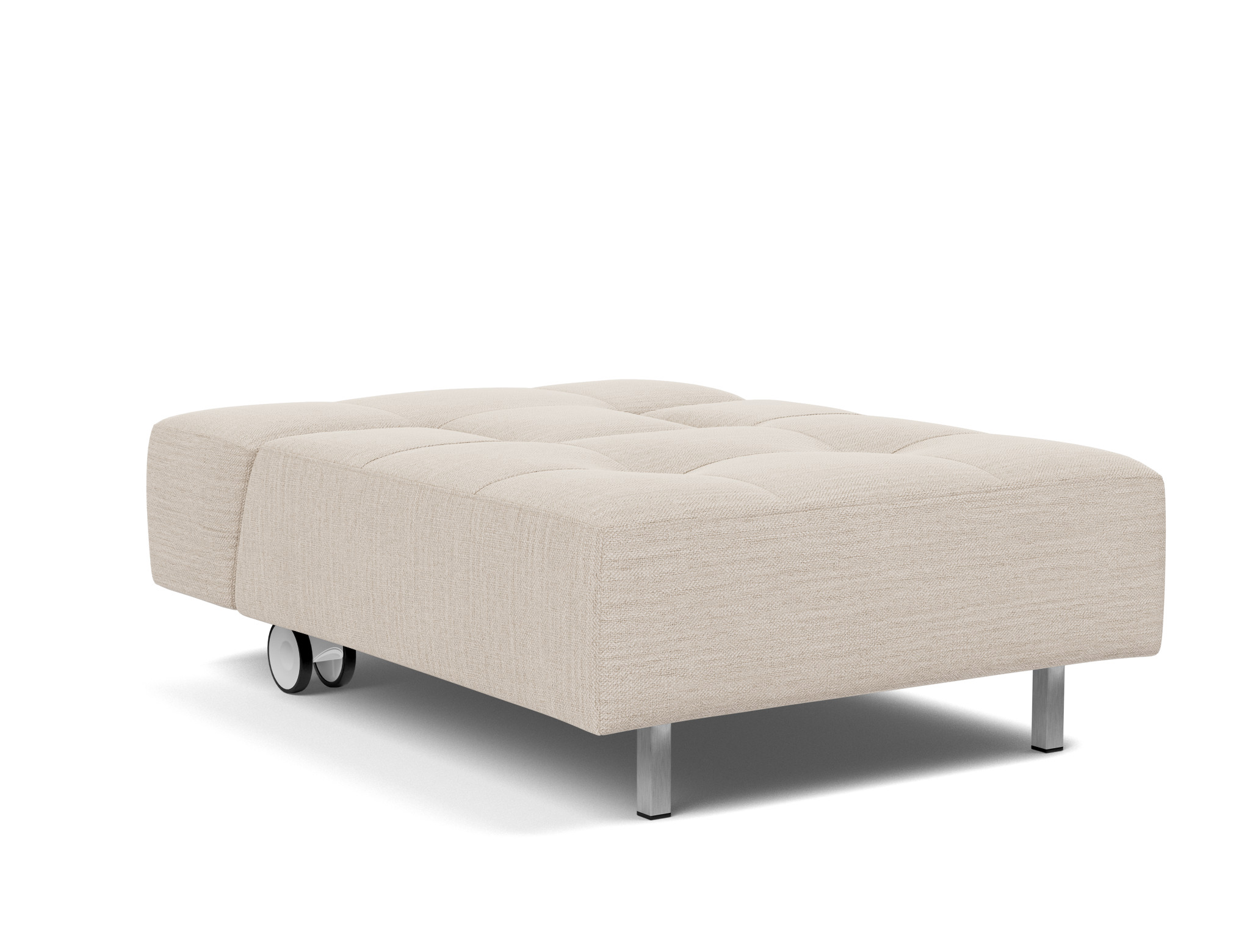 Sessel Long Horn D.E.L. Webstoff Blida 612-Sand-Grey