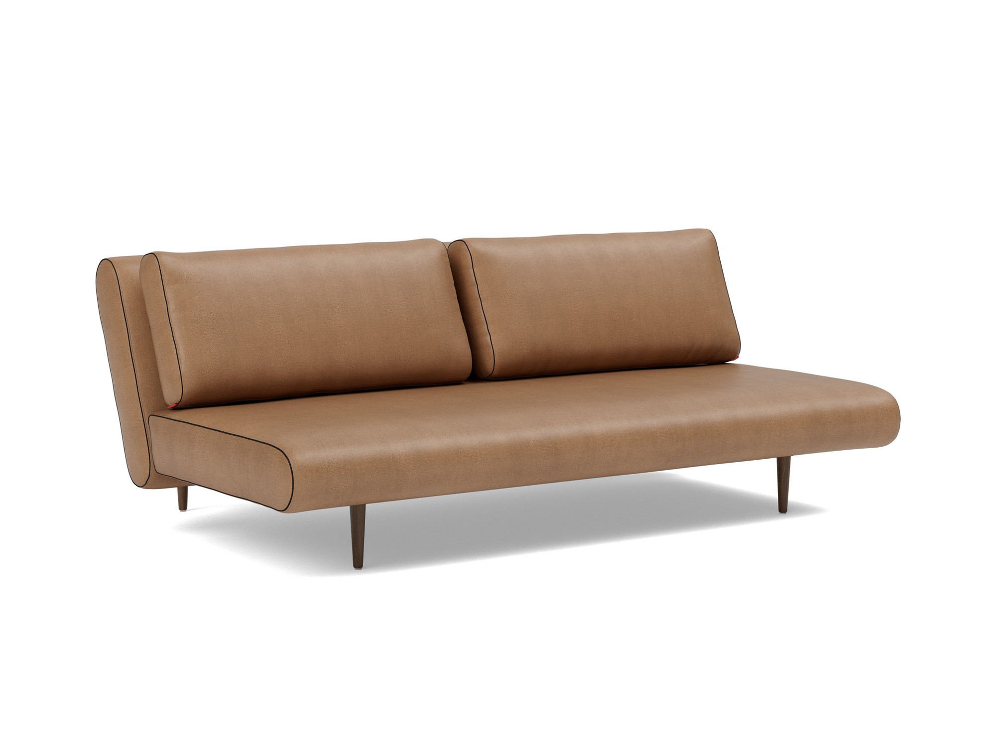 Schlafsofa Unfurl Lounger Lederoptik Faunal 551-Brown
