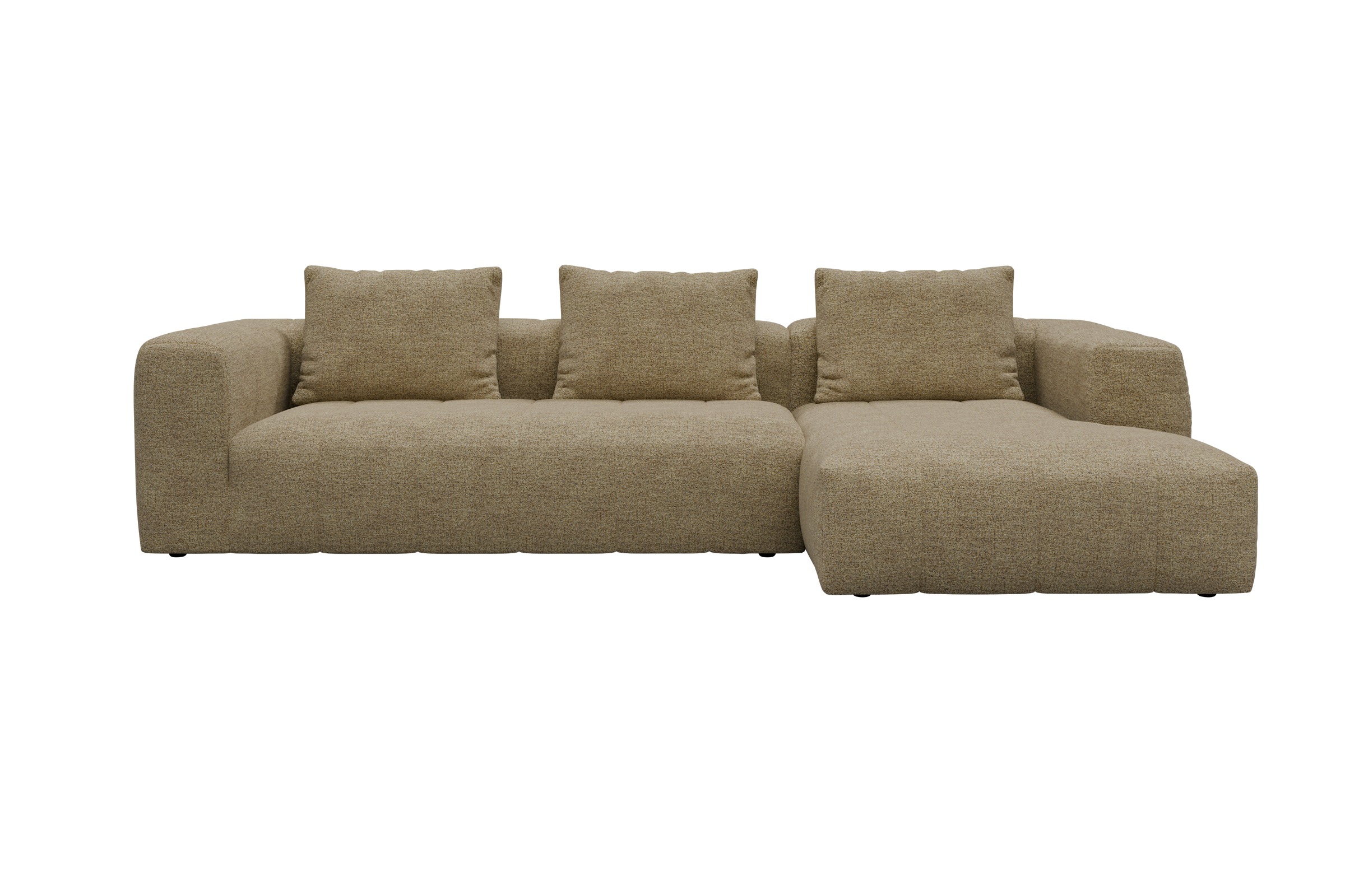 Hugo 2,5-Sitzer Armlehne links mit Chaiselongue Carreno-Silician-Yellow moebelfaktor
