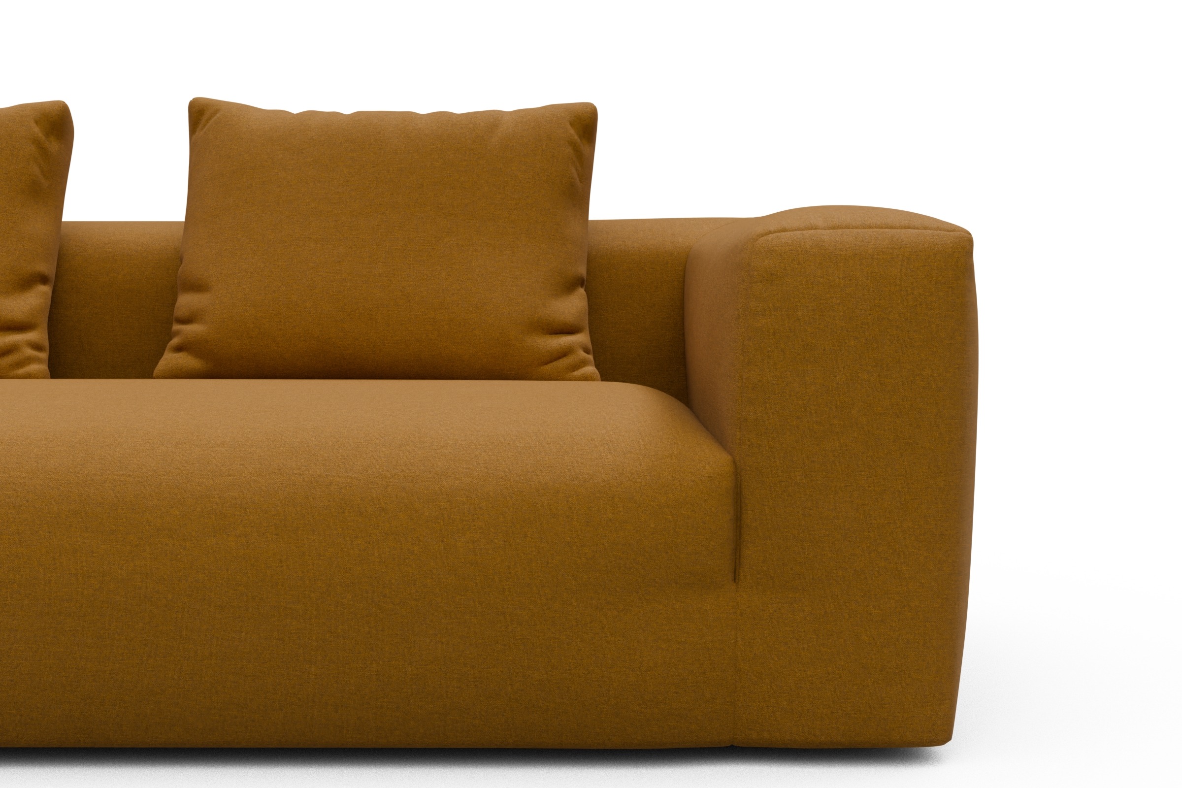Sofa Fred 3-Sitzer Satya-Ocre