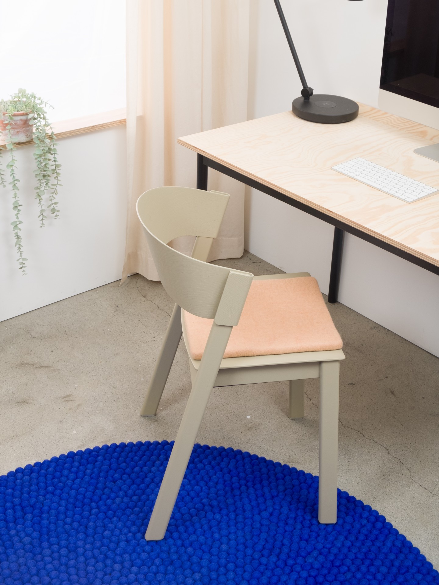 myfelt Merle - Flache Sitzauflage quadratisch