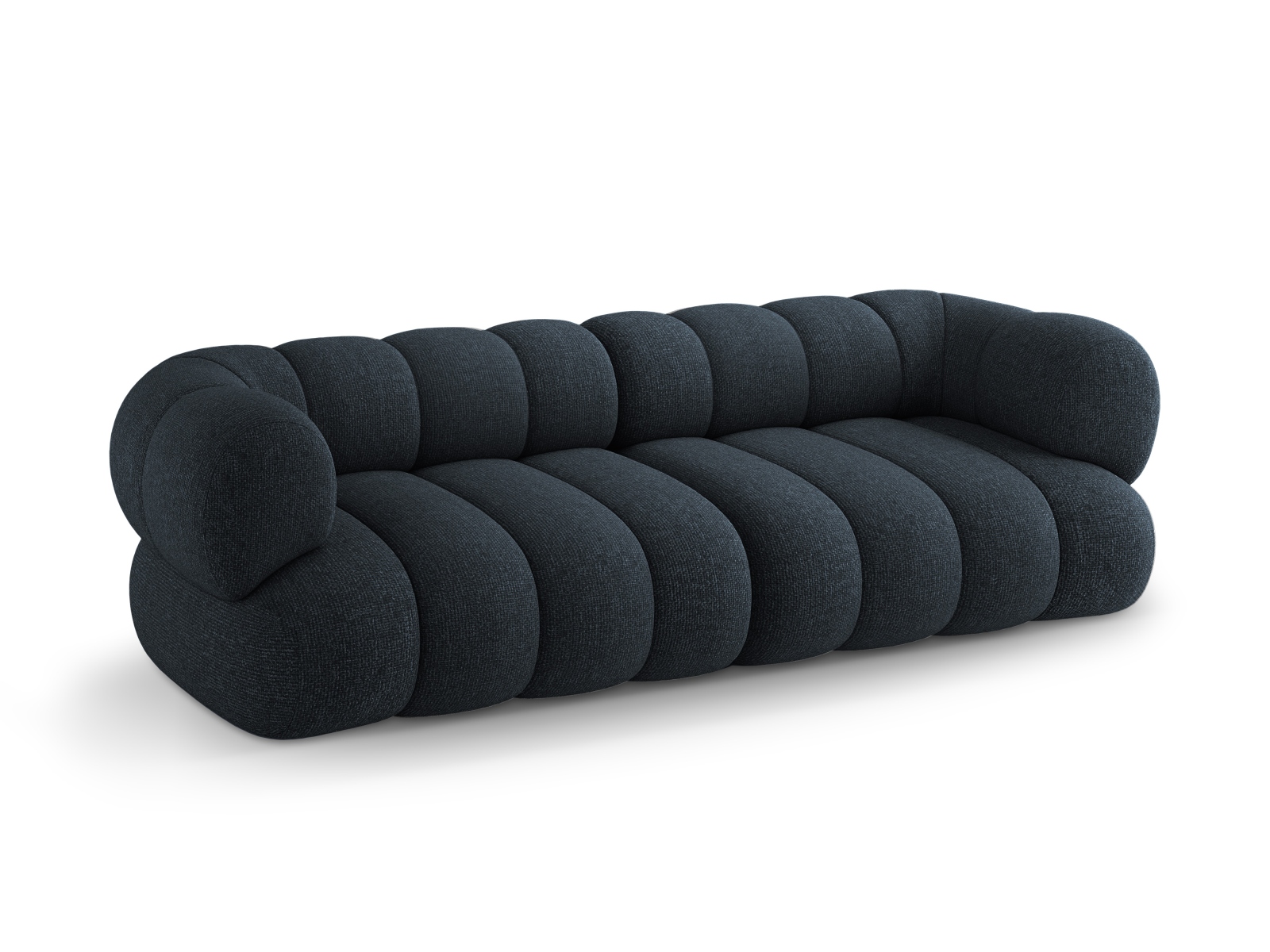 Cosmopolitan Design Sofa Koge 4-Sitzer Chenille Eden Hellgrau
