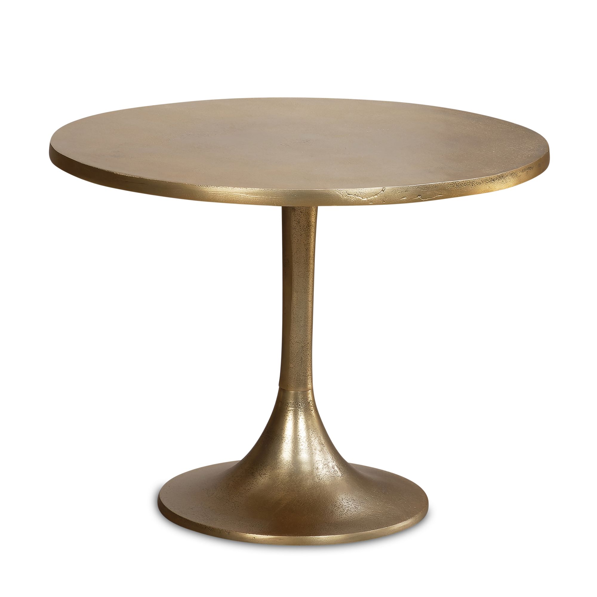 Couchtisch Hultsfred Aluminium Gold Ø 60 cm