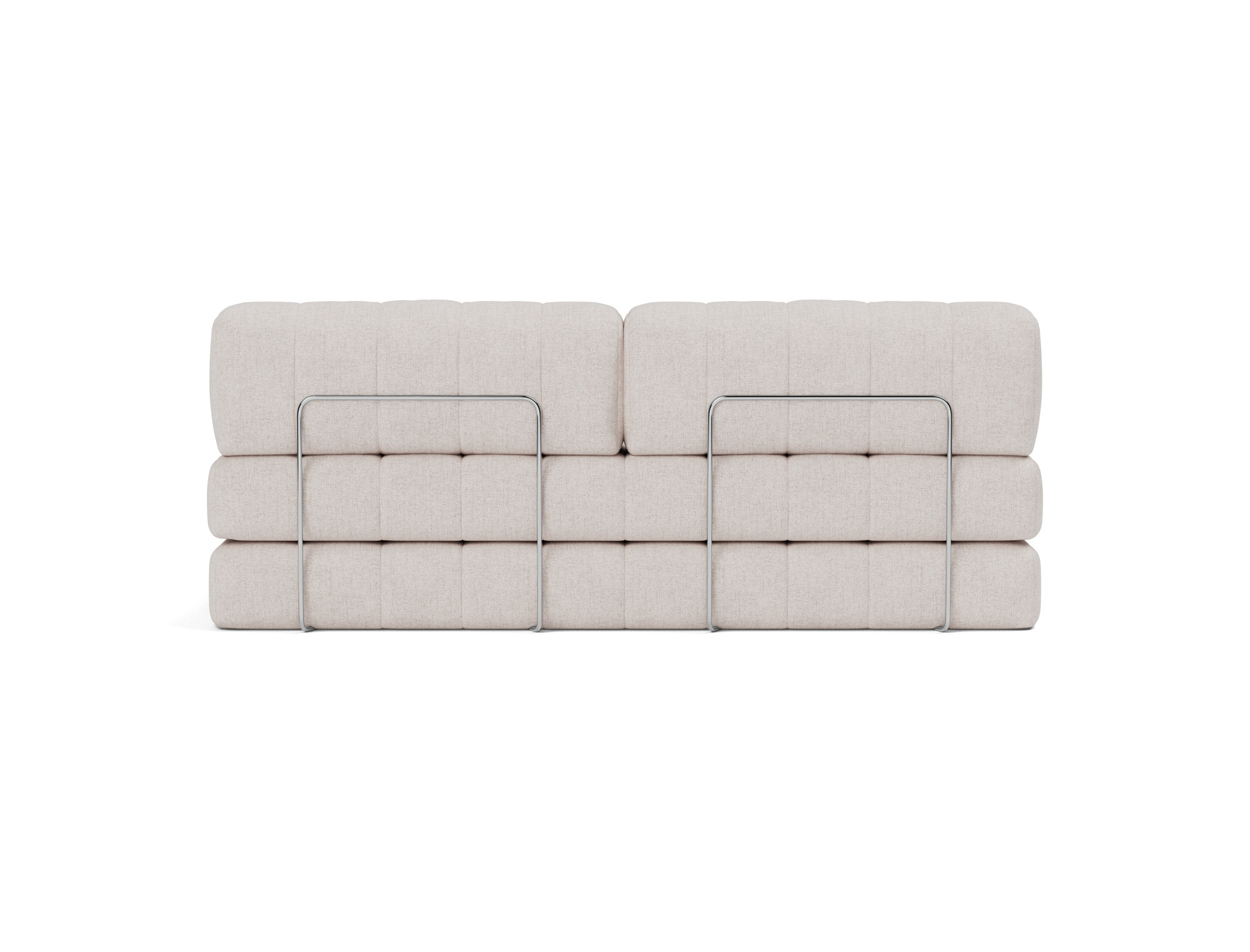 Schlafsofa CozyPad Strukturierter Stoff Weda 300-Weda-Sand