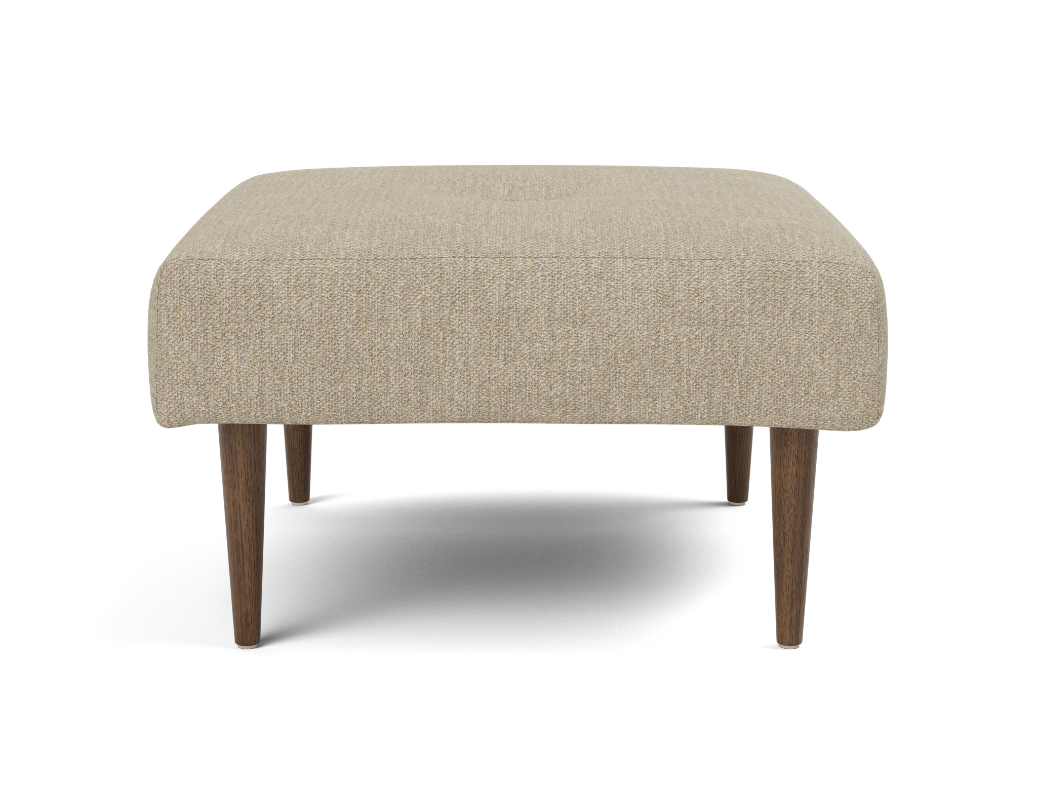 Hocker Recast Strukturierter Stoff Taura 356-Sand