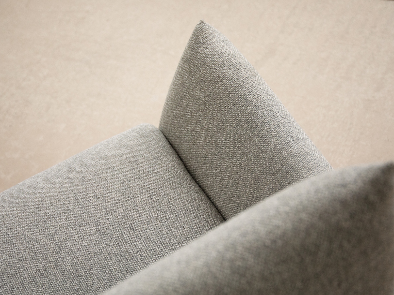 Micadoni Sofa Montgri 3-Sitzer Grau
