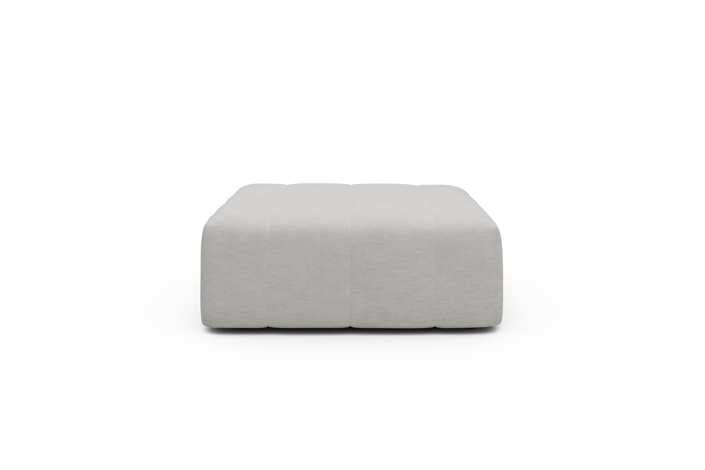 Sitzhocker Hugo Ottomane Vivus-Dusty-Off-White