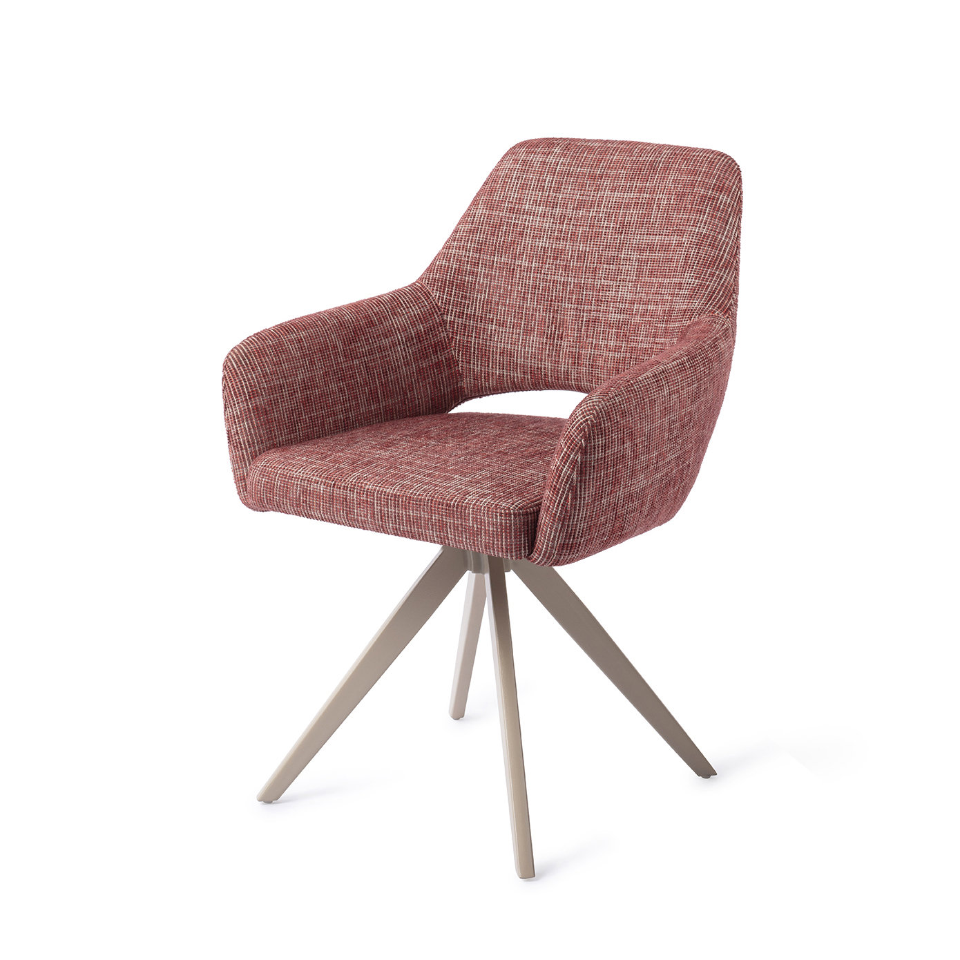 Jesper Home Esszimmerstuhl Yanai Berry Bars Turn Beige