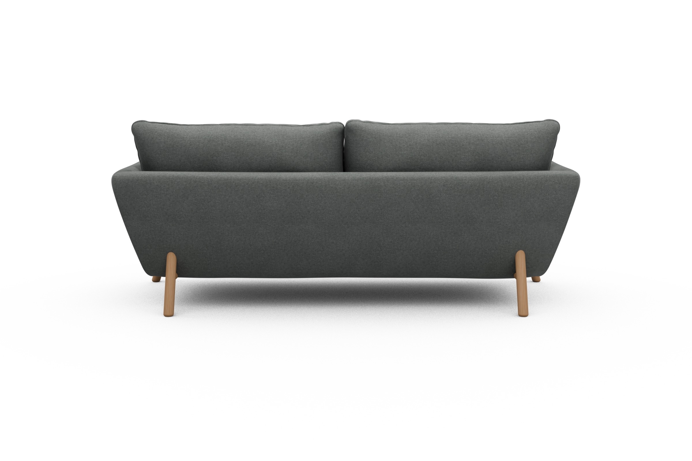Sofa Emil 3-Sitzer Beinfarbe Eiche Natur Satya-Steel