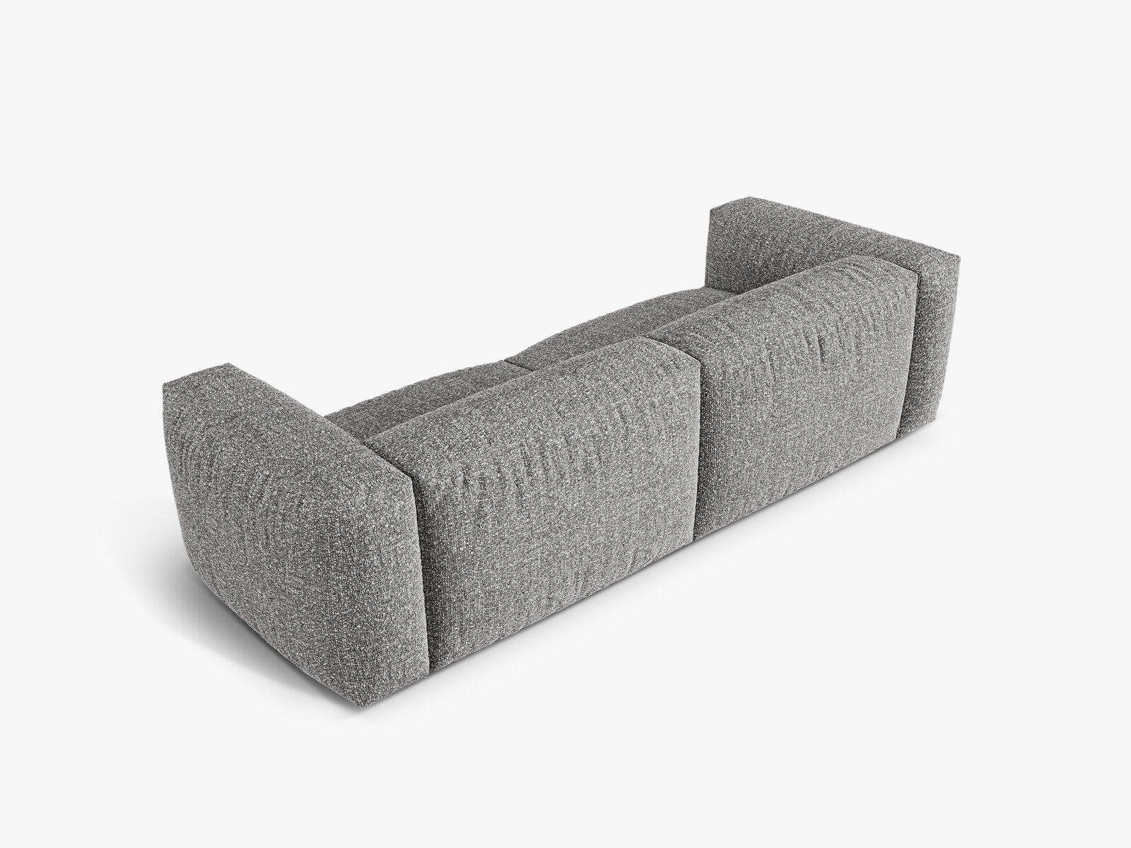 Micadoni Sofa Martina 3-Sitzer Boucle Monet Graphit