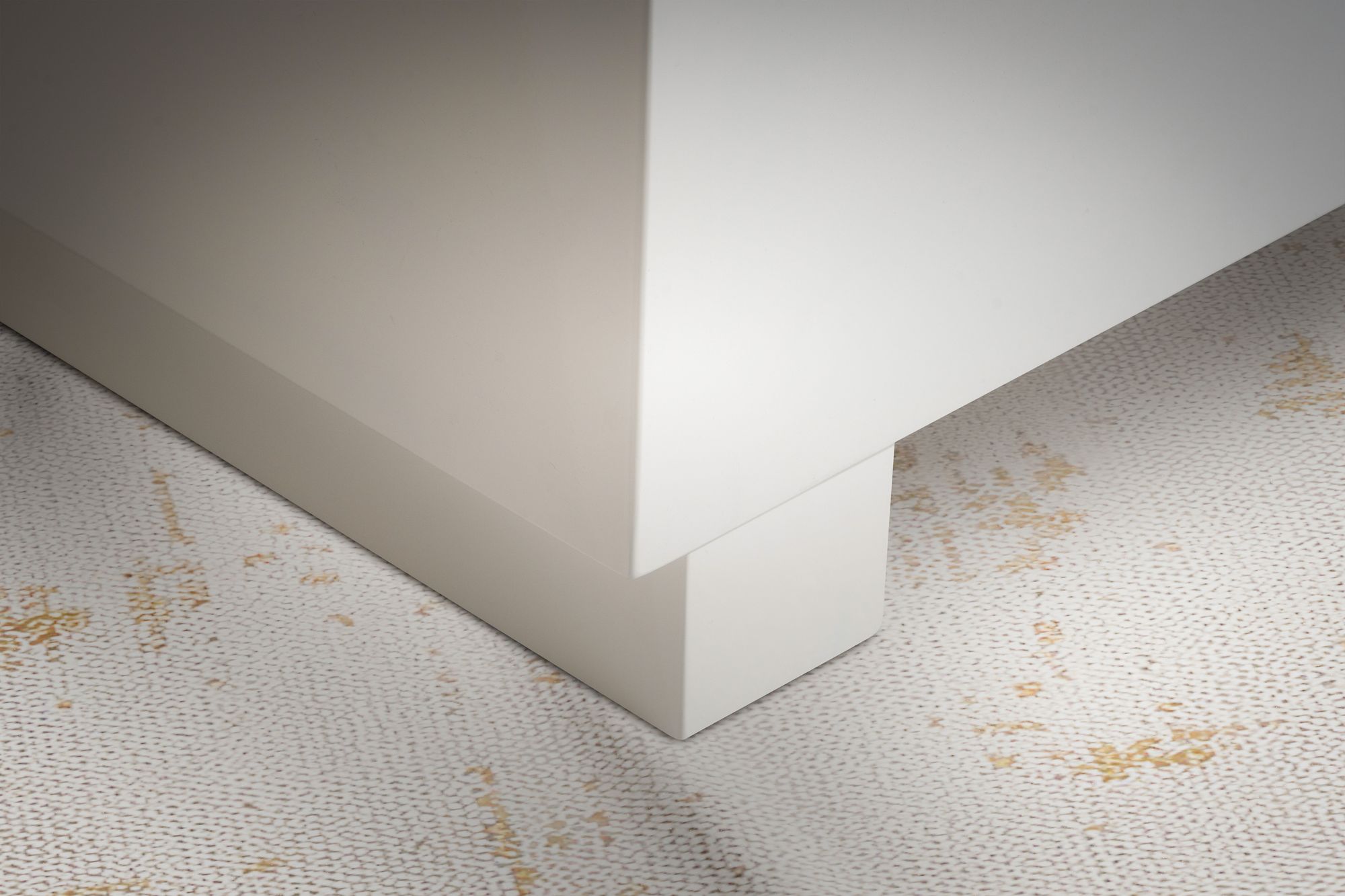 Couchtisch Alsen Weiß 60 × 60 × 35 cm