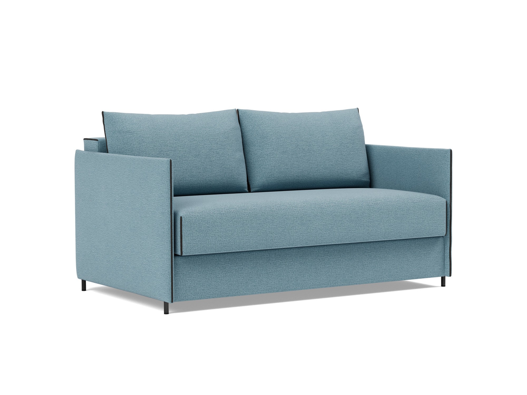 Schlafsofa Luoma Flachgewebe Mixed Dance 525-Light-Blue