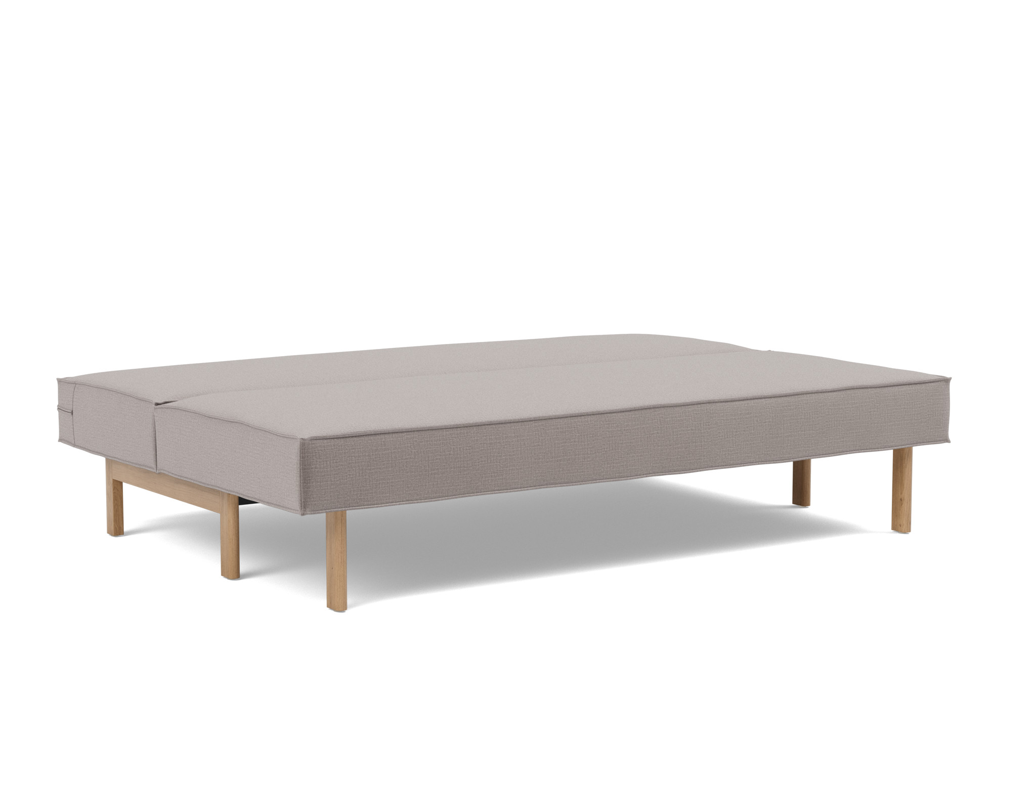 Schlafsofa Sly Chenille Esina 418-Truffle Beine Eiche