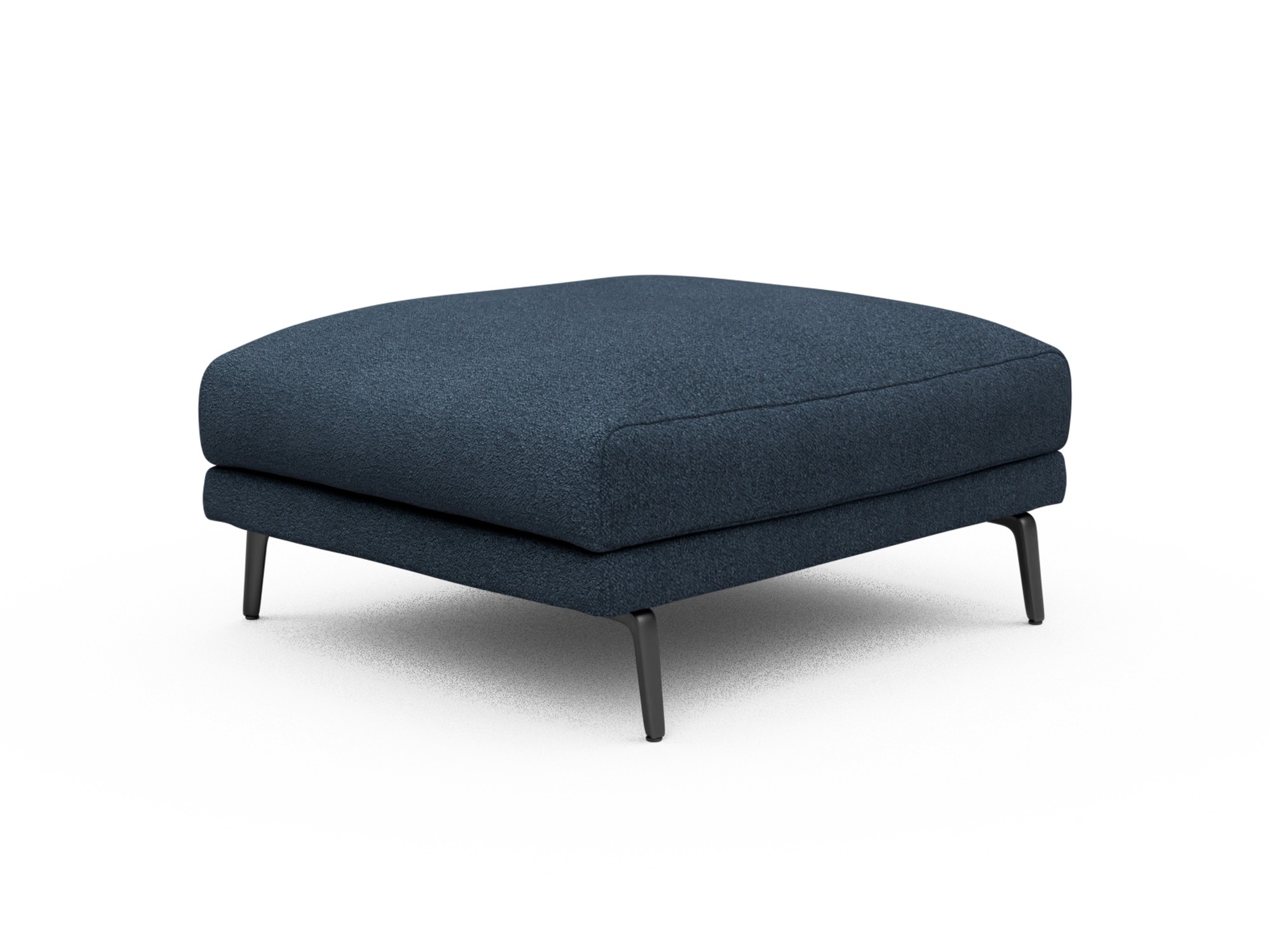 Skandi Home Ottomane Karl Boucle-Blue moebelfaktor