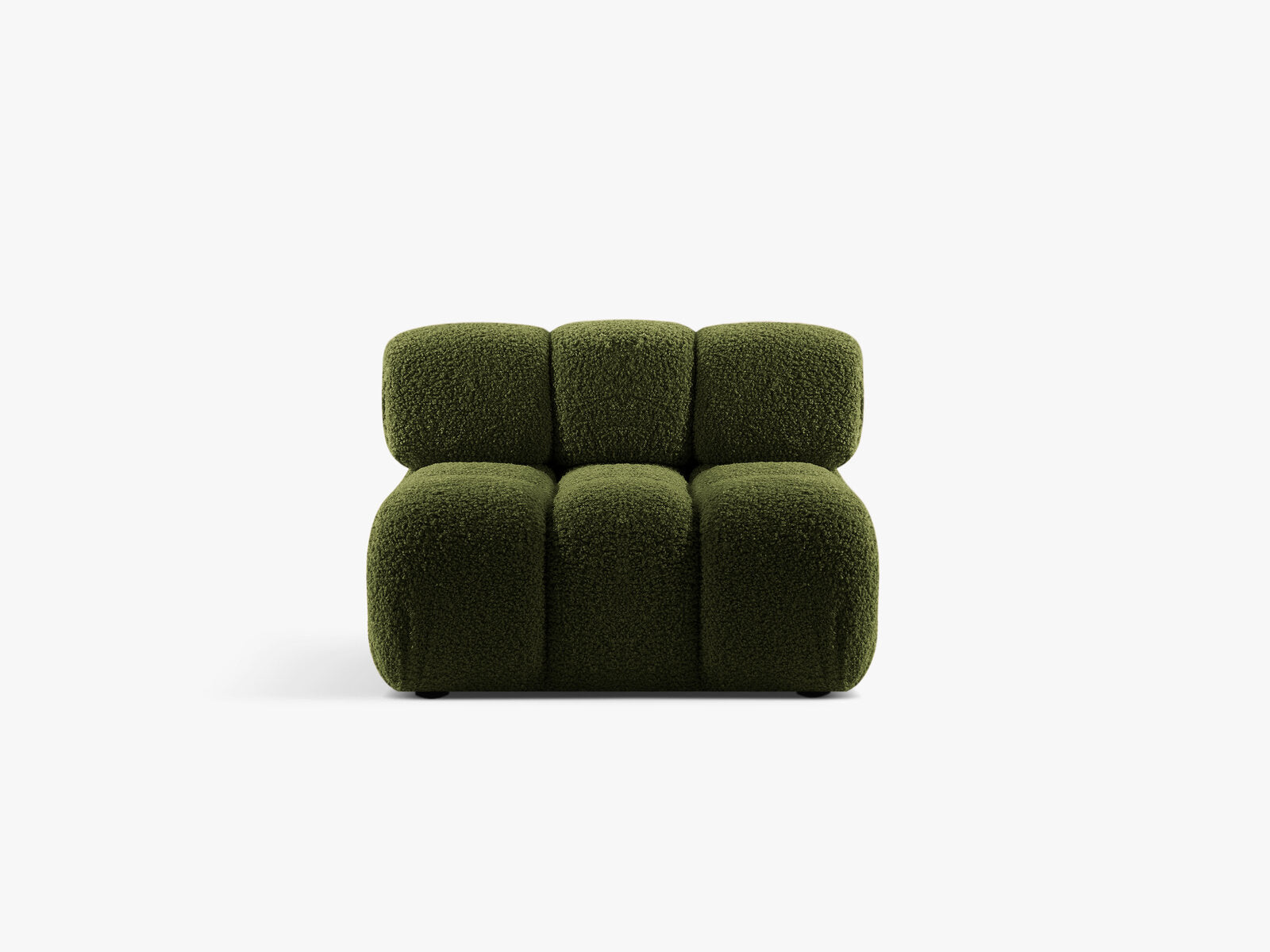 Micadoni Armloses Modul Bellis Boucle Rolf Grün