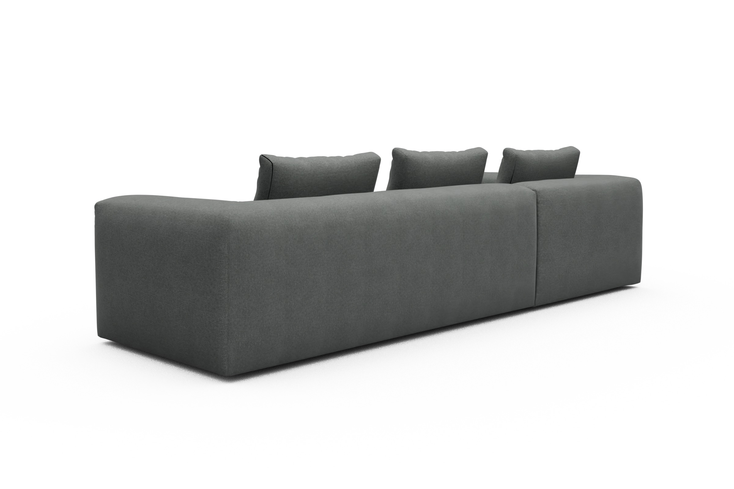 Ecksofa Fred Relax-Ecke links mit 2,5-Sitzer Satya-Steel