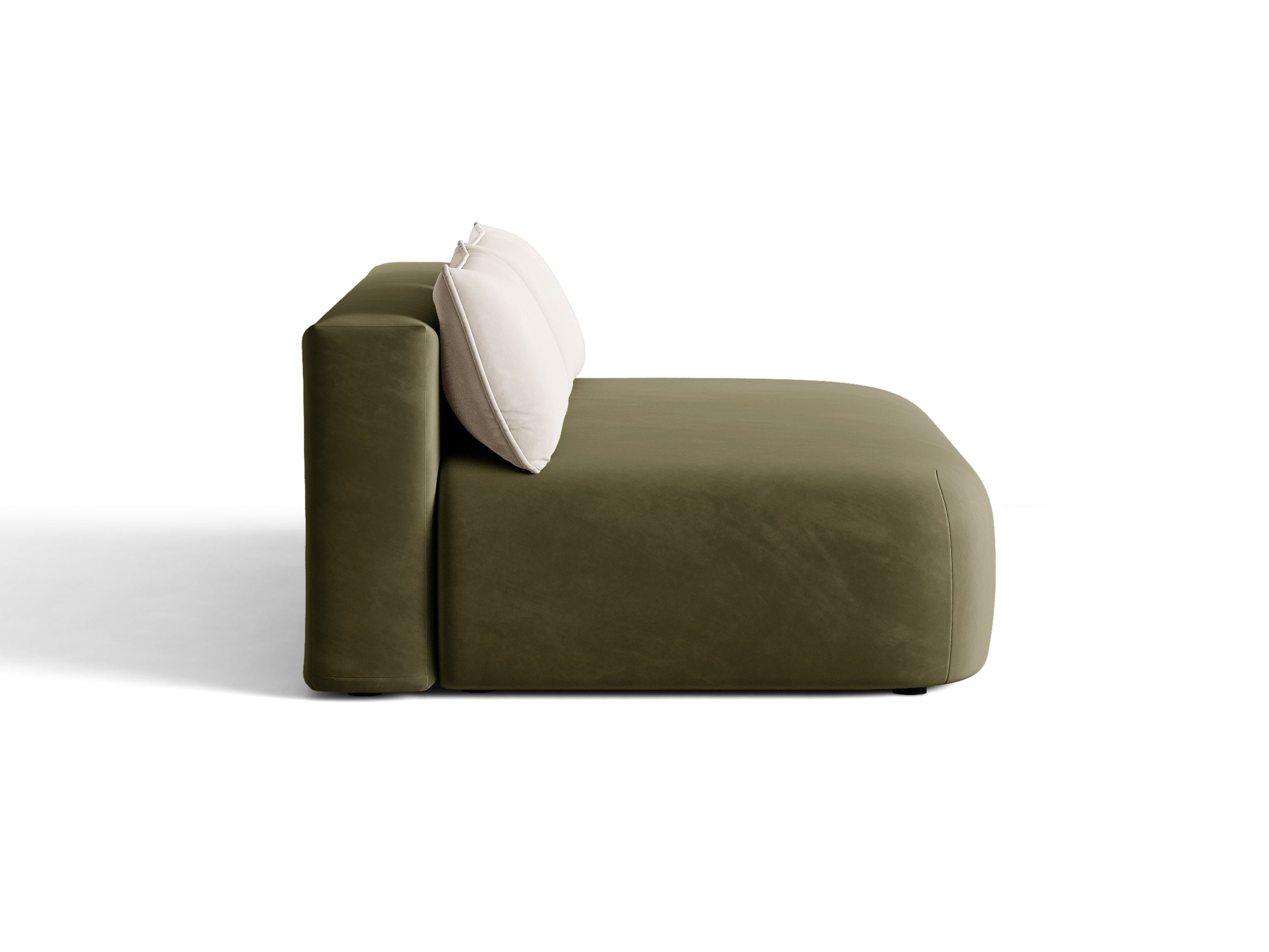 Micadoni Hena Sofa Mit Bettfunktion Und Stauraum Samt Salvador Grün
