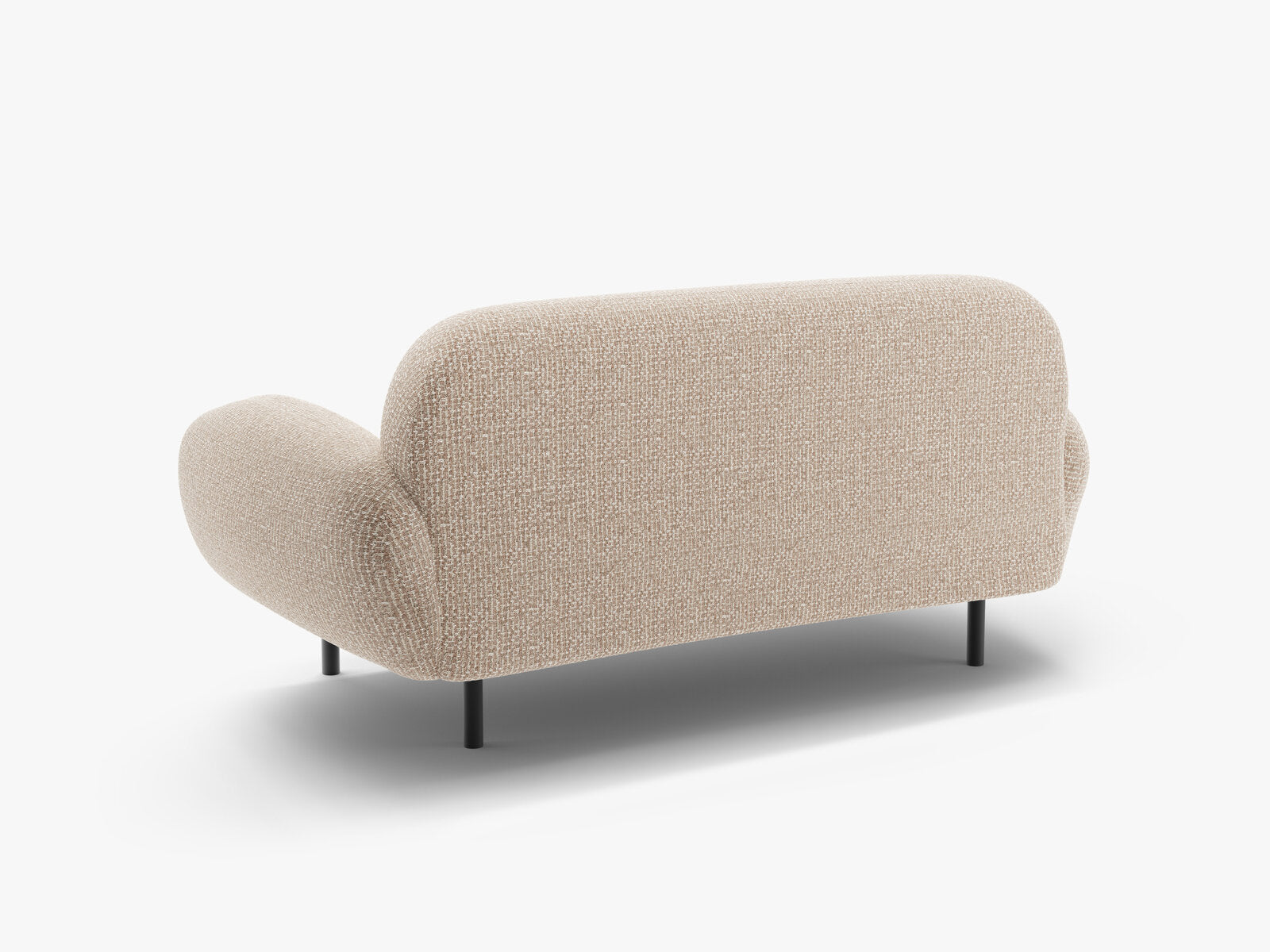 Micadoni Sofa Poppy 2-Sitzer Chenille Silencio Sand