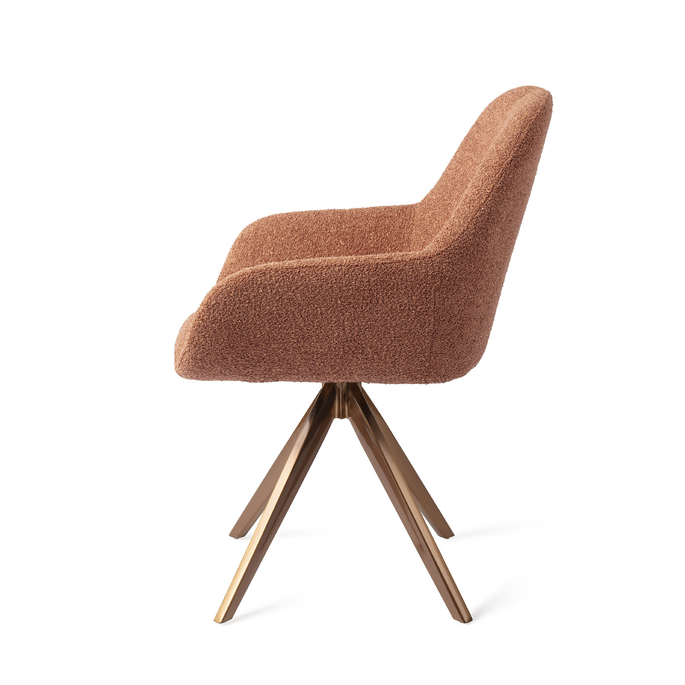 Jesper Home Esszimmerstuhl Kushi Amber Autumn Turn Rose