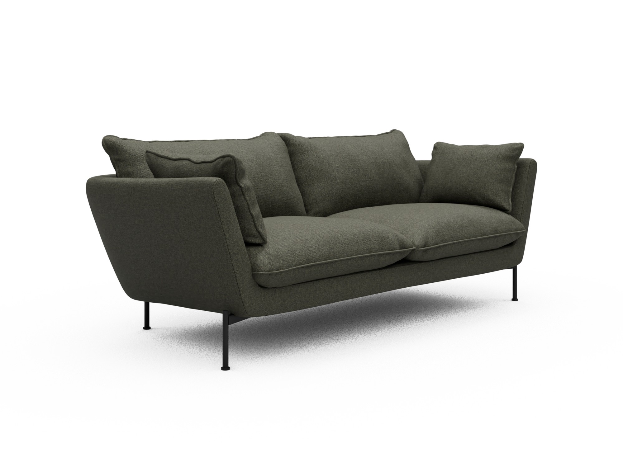 Skandi Home Sofa Anton Soft 2-Sitzer Sama-Winter-Moss moebelfaktor