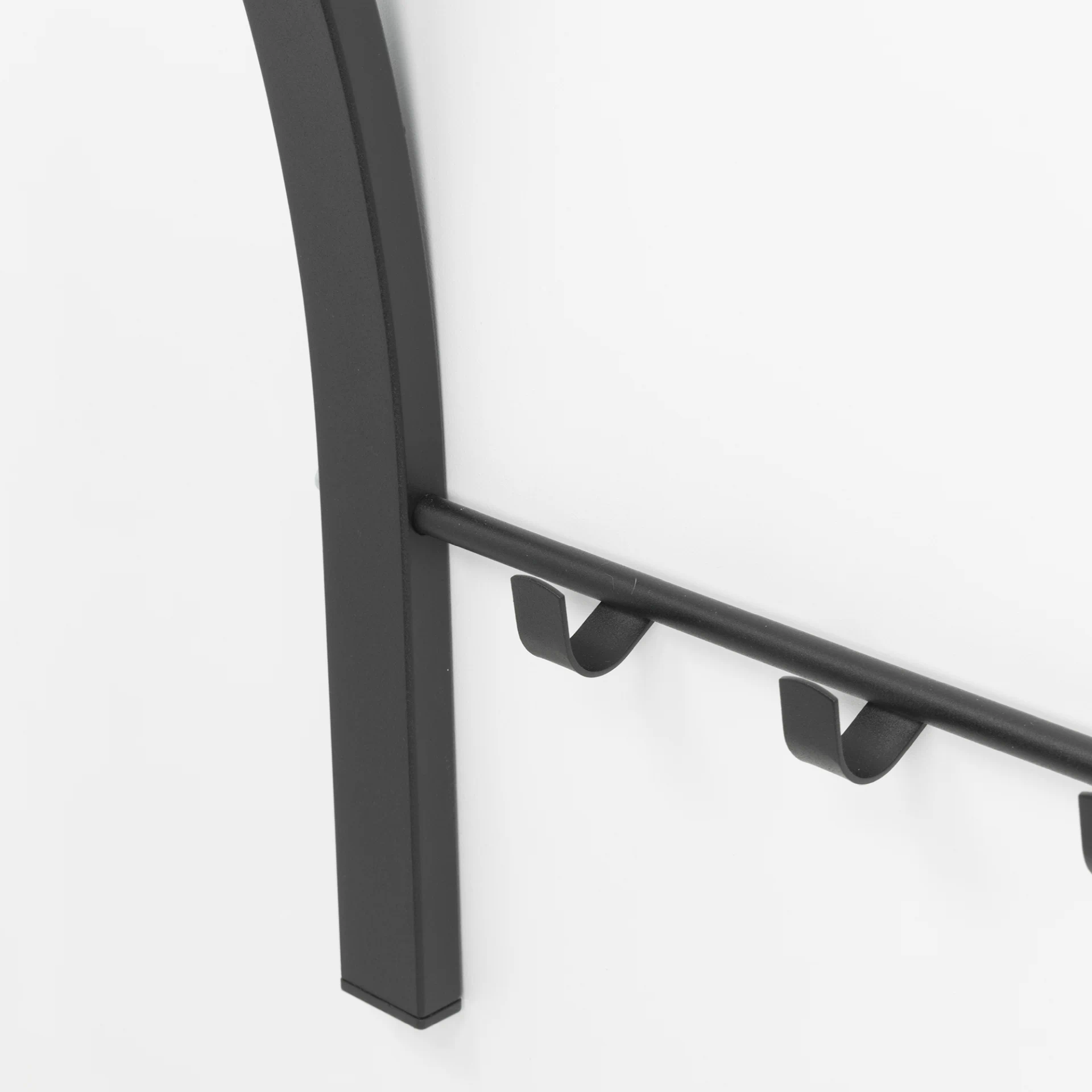 Spinder Design Carve 1 Wandgarderobe Schwarz