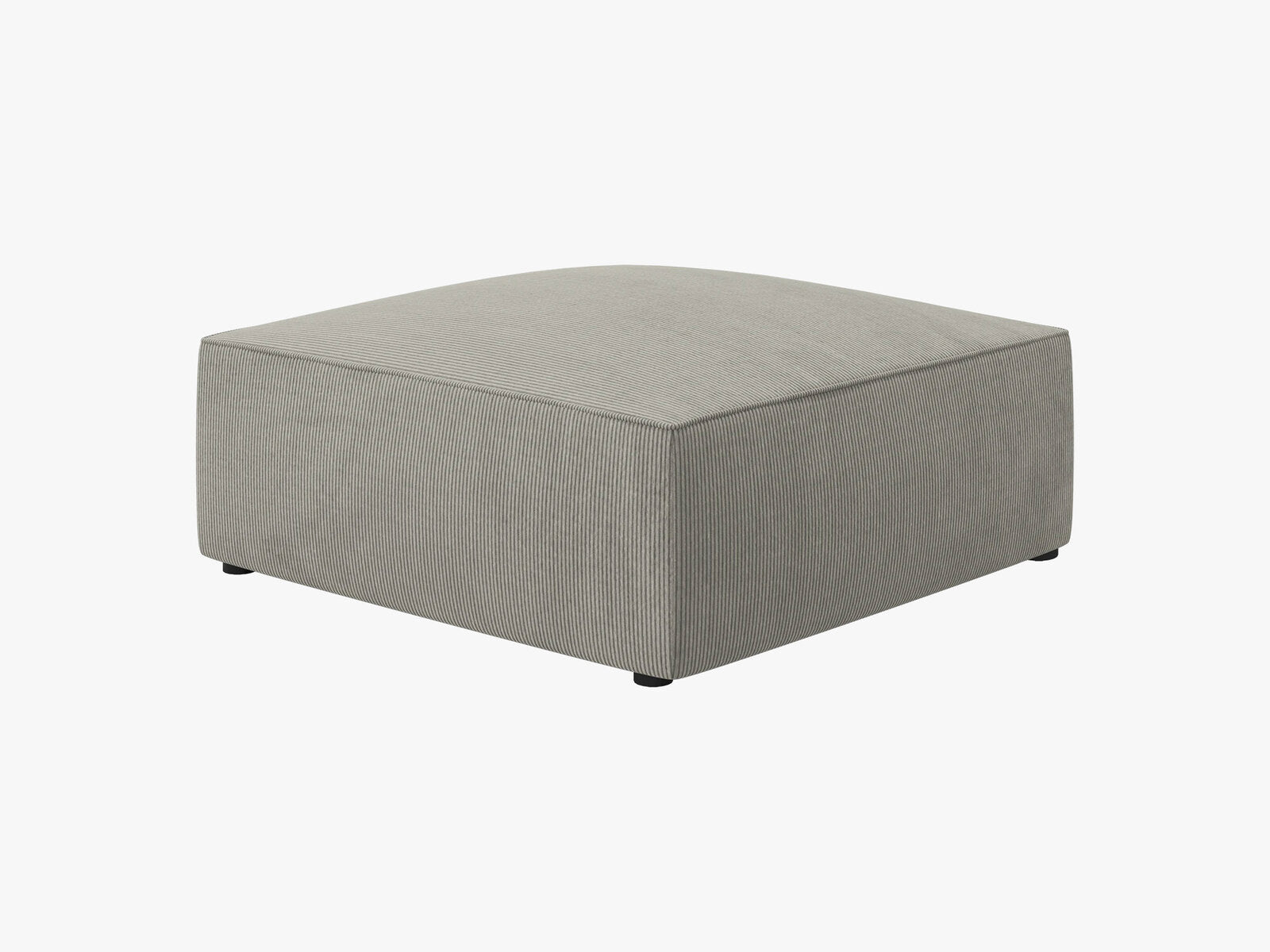 Micadoni Hocker Ruby 1-Sitzer Kord Scala Hellgrau