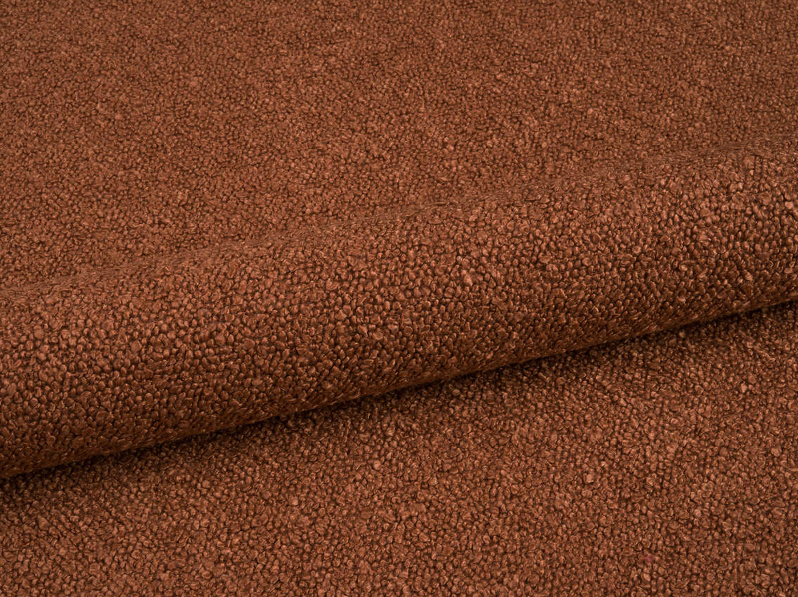 Micadoni Sessel Jodie 1-Sitzer Boucle Baloo Terrakotta