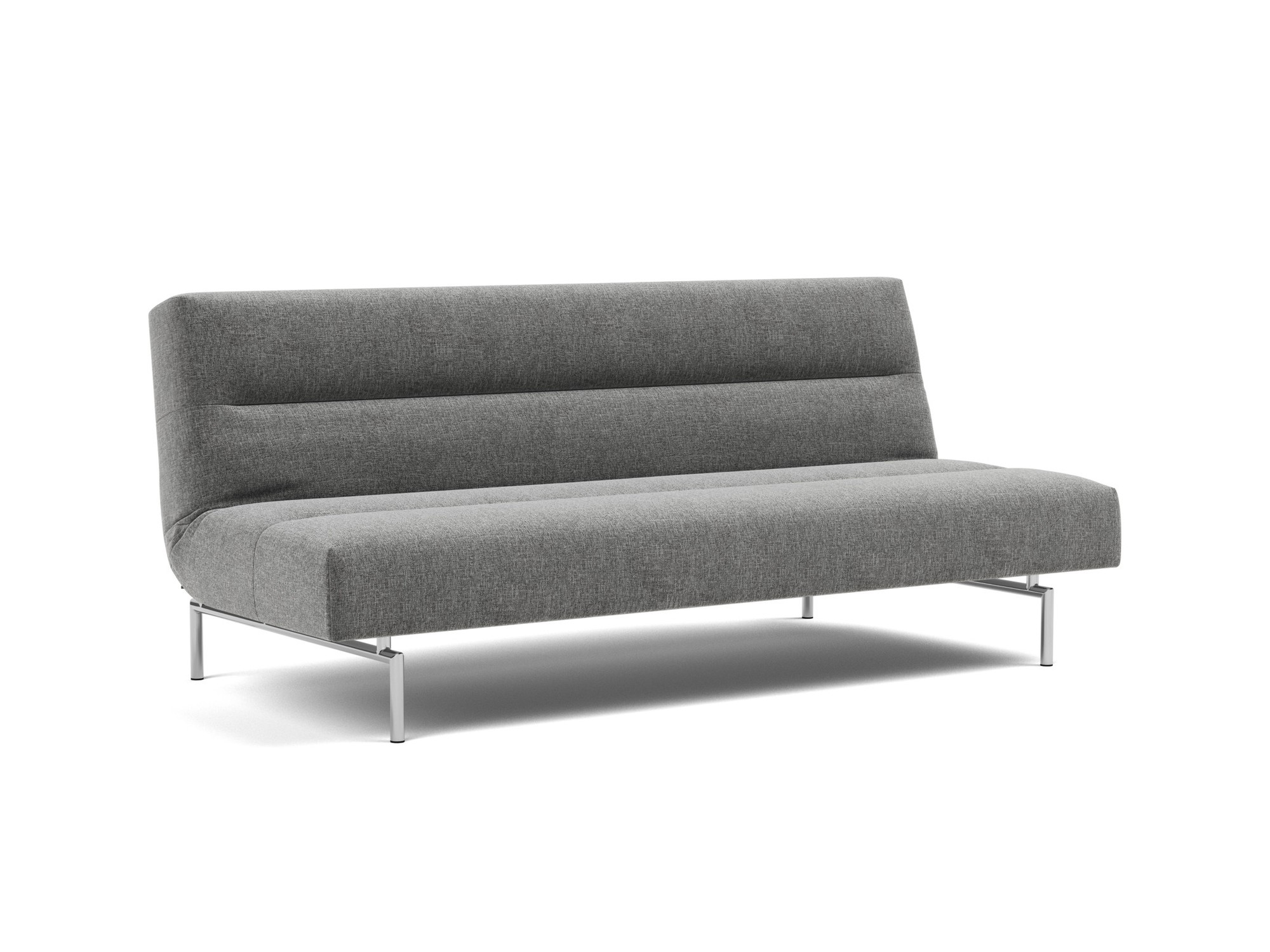 Schlafsofa Jillis Strukturierter Stoff Twist 563-Charcoal