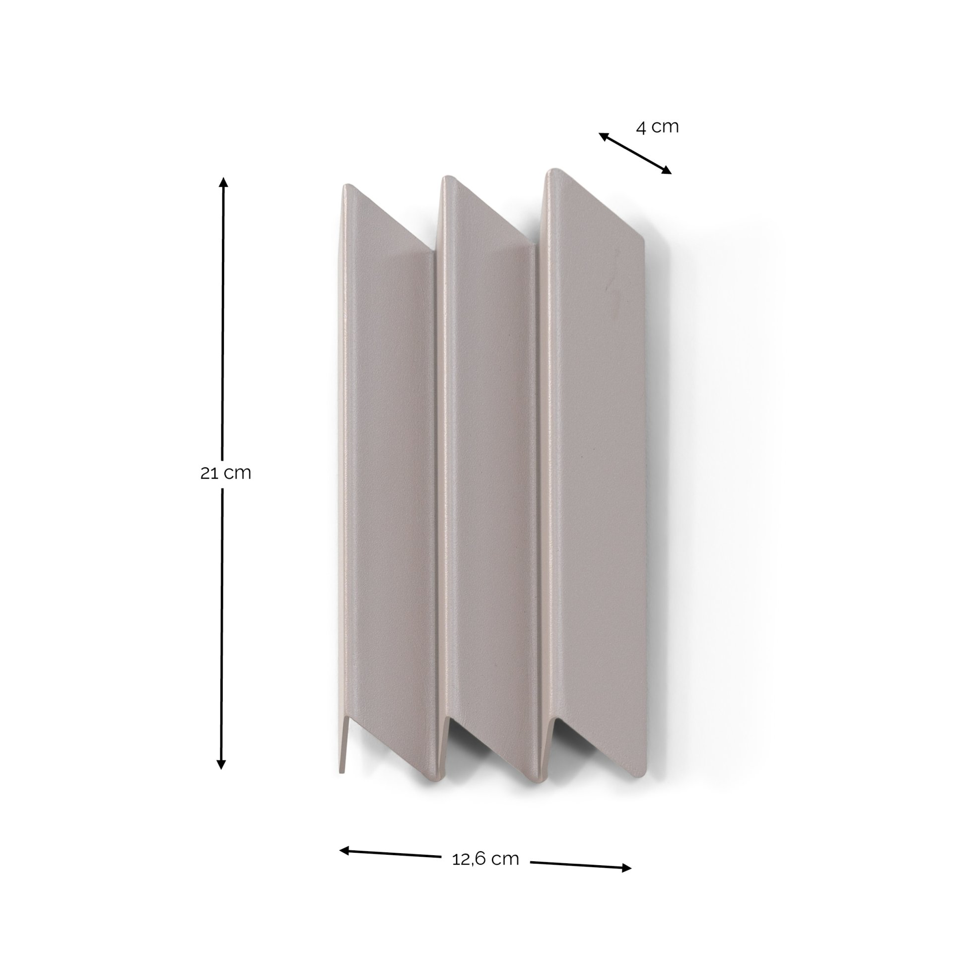 Spinder Design Wandgarderobe Sensu Small Silky Taupe
