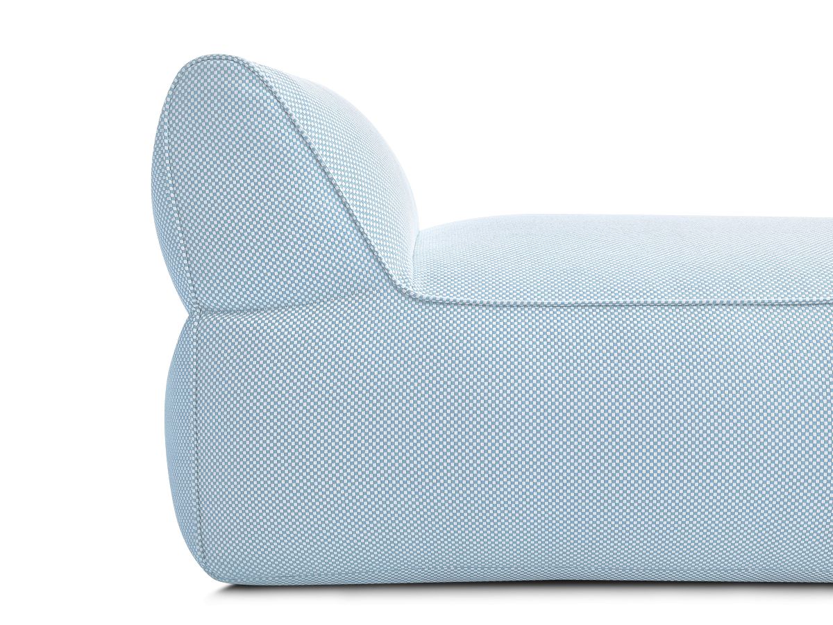 Bobochic Riviera Méridienne-Modul Melange-Stoff Hellblau