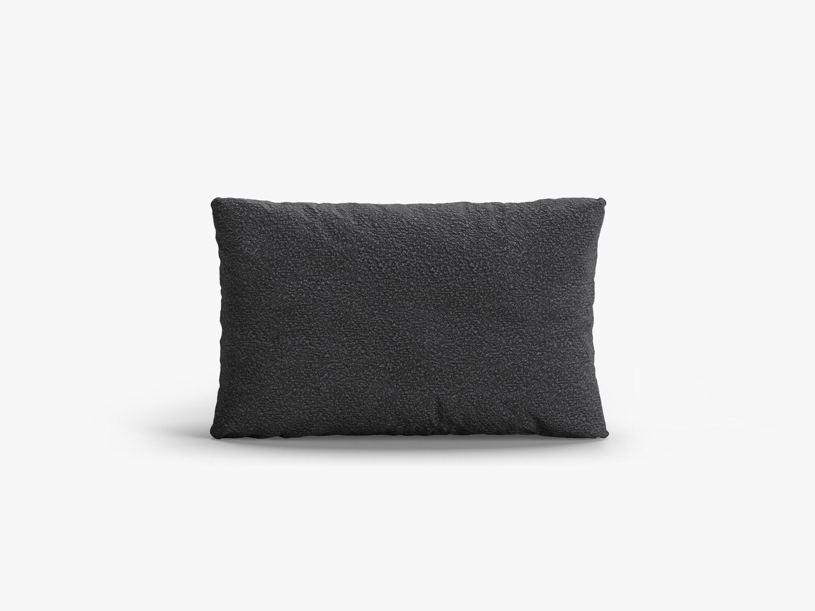 Micadoni Kissen Poppy Boucle Baloo Dunkelgrau 30x50