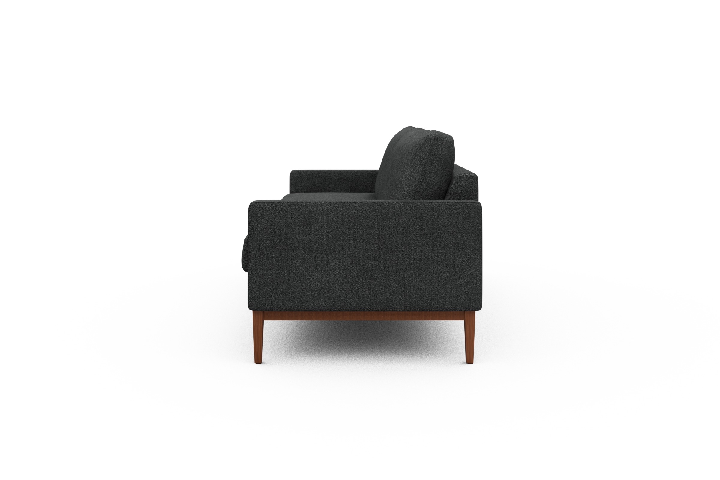Sofa Bodo 3-Sitzer Boucle-Charcoal