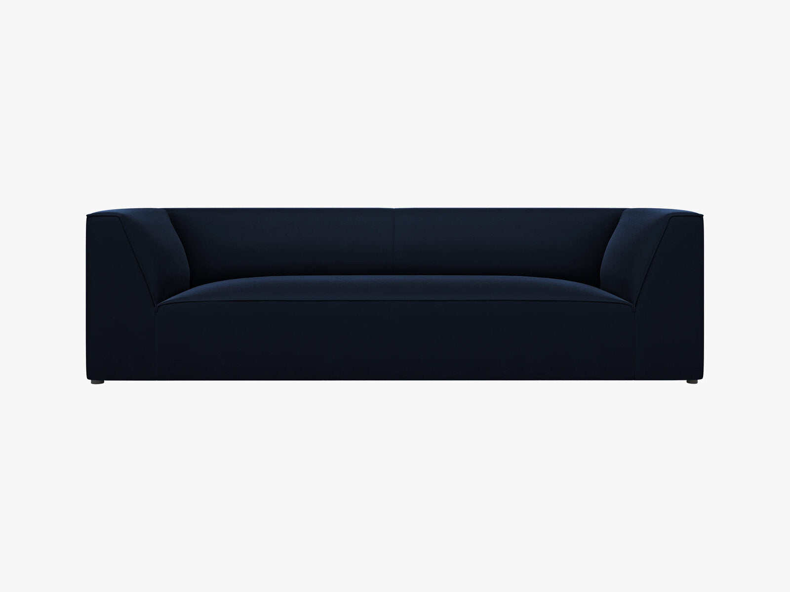 Micadoni Sofa Ruby 3-Sitzer Samt Salvador Königsblau