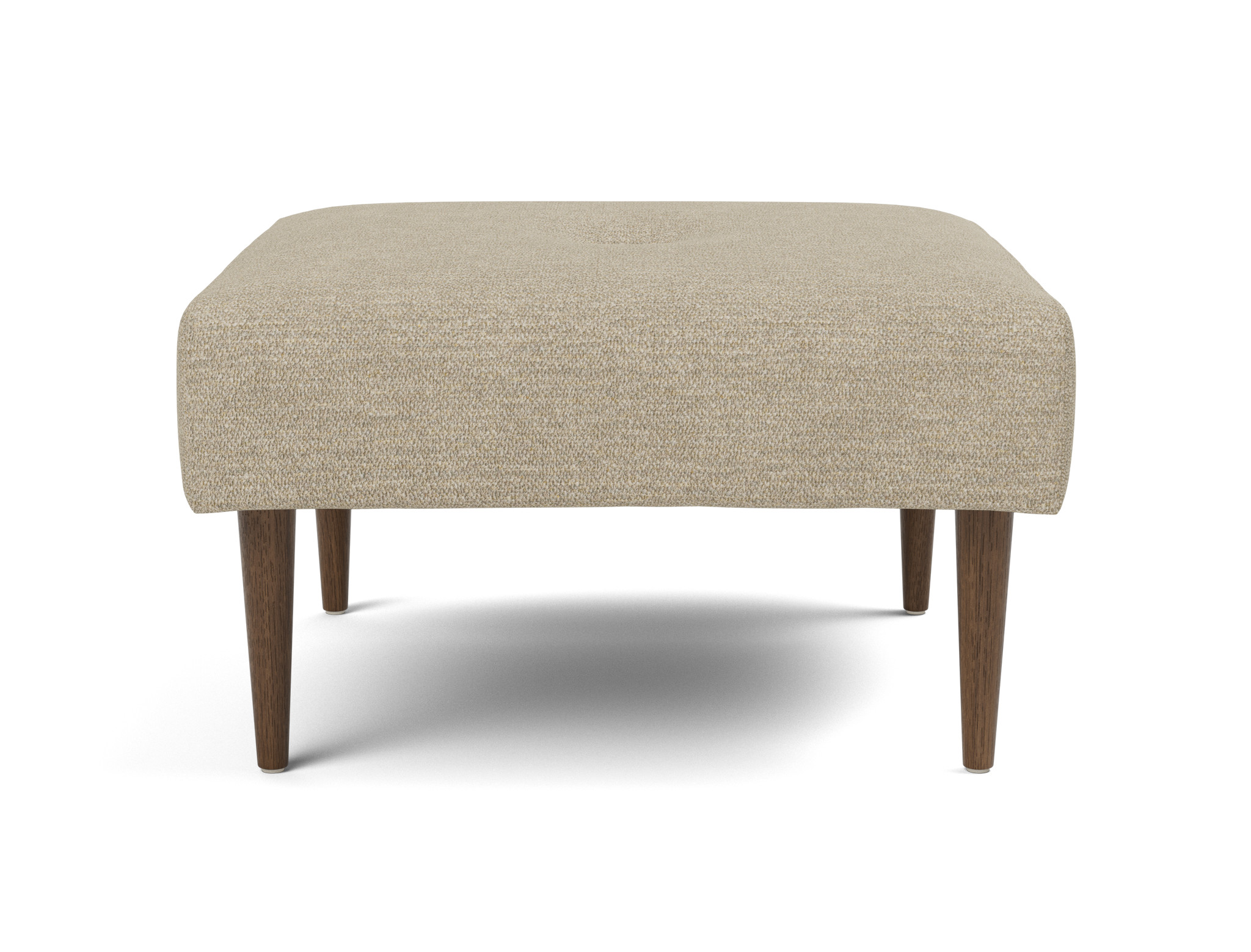 Hocker Recast Strukturierter Stoff Taura 356-Sand