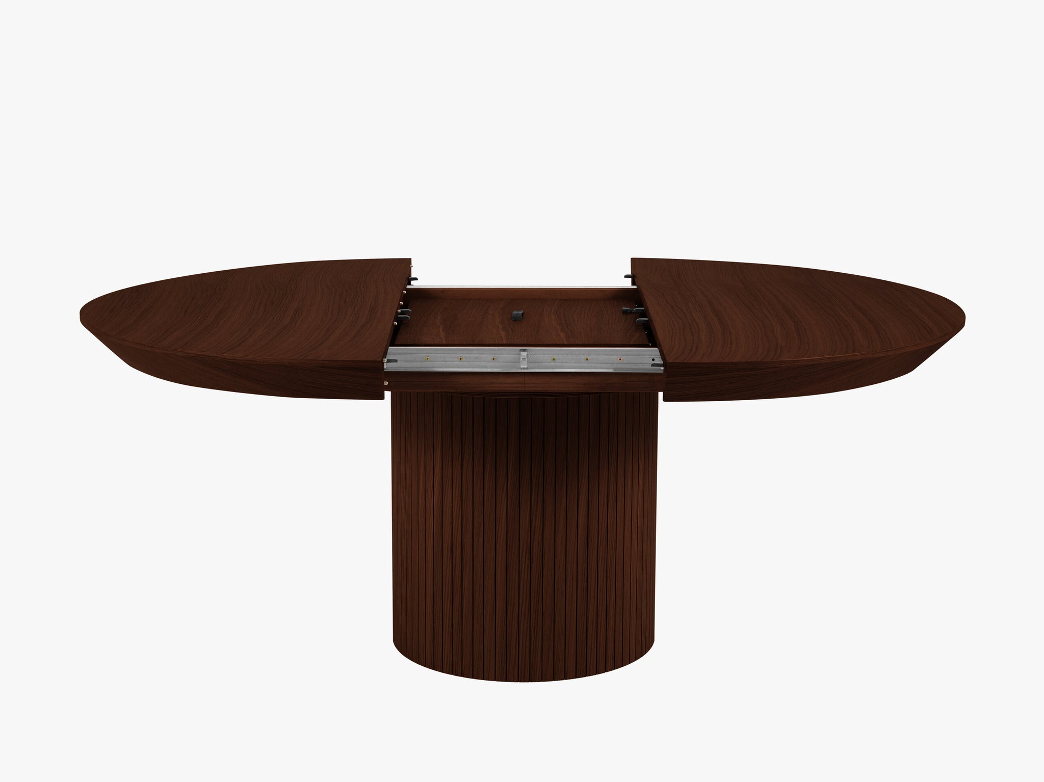 Micadoni 6-Sitzer Tisch Nicole Holz Dunkles Eichenfurnier und dunkelbraune Eiche