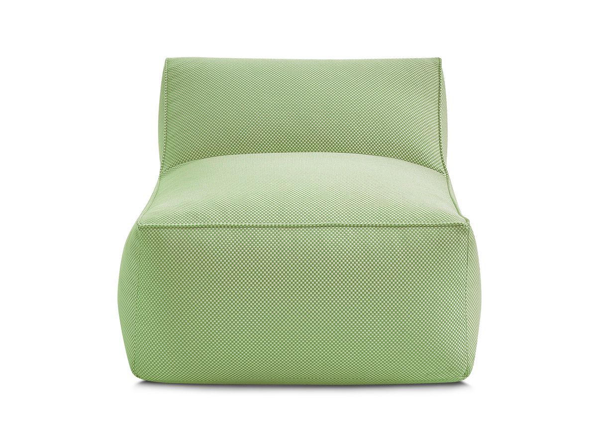 Bobochic Riviera Sofamodul 1-Sitzer Melange-Stoff Grün