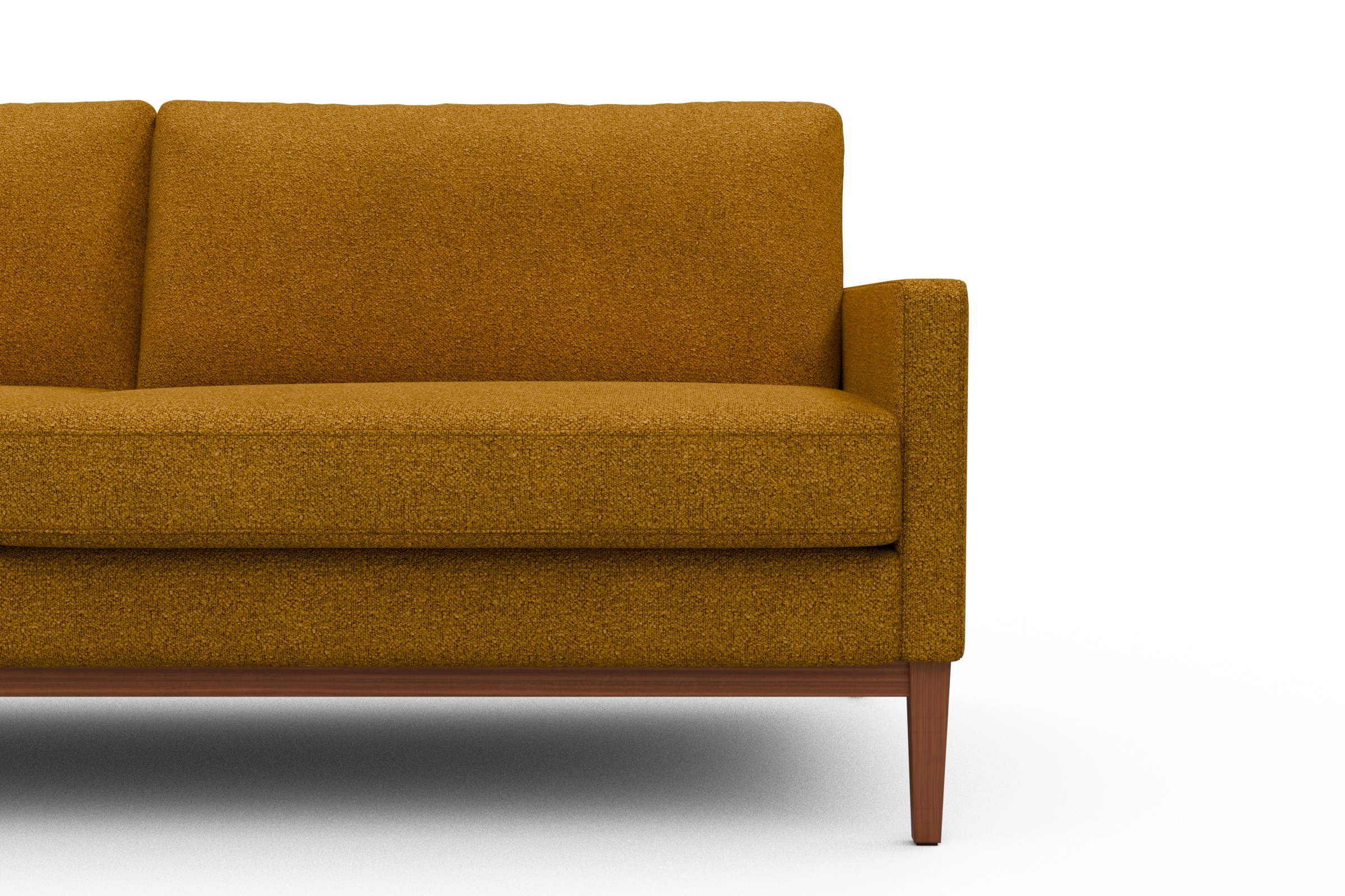 Sofa Bodo 3-Sitzer Boucle-Ochre